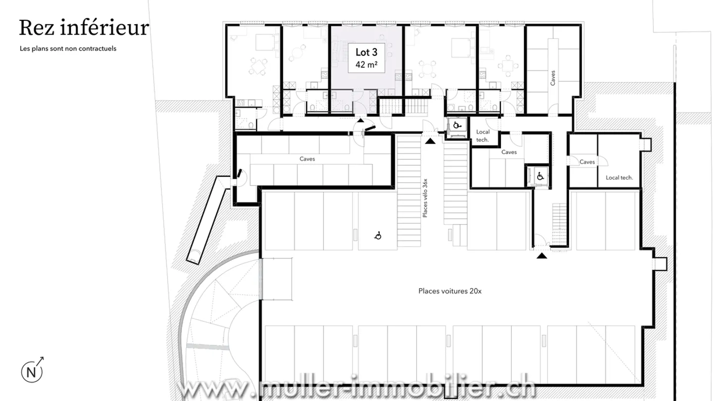 Nuovo studio a Siviriez - Ideale per investitori o residenti! - Foto 4 di 13
