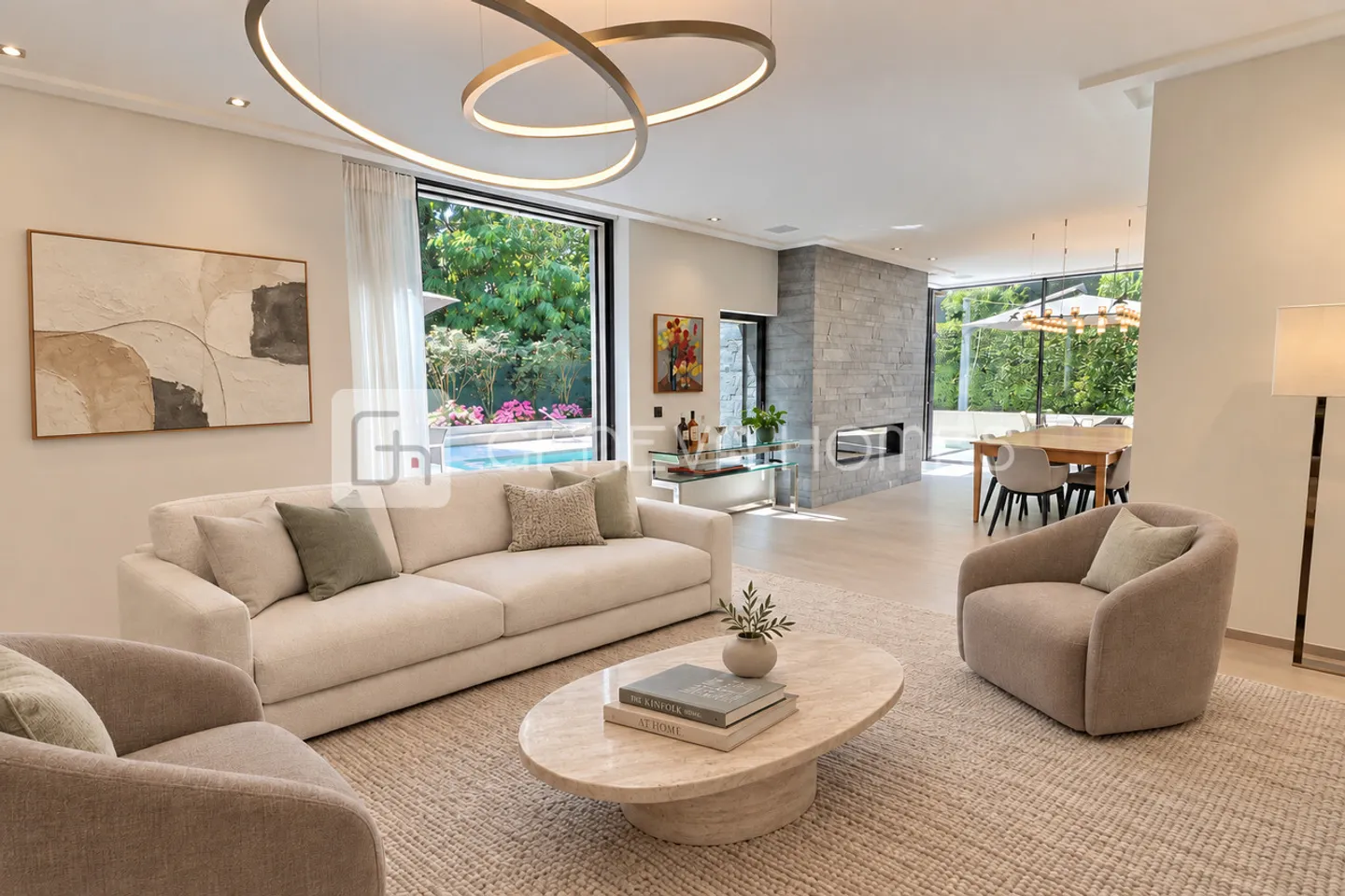 Villa contemporanea a Conches - Foto 3 di 7