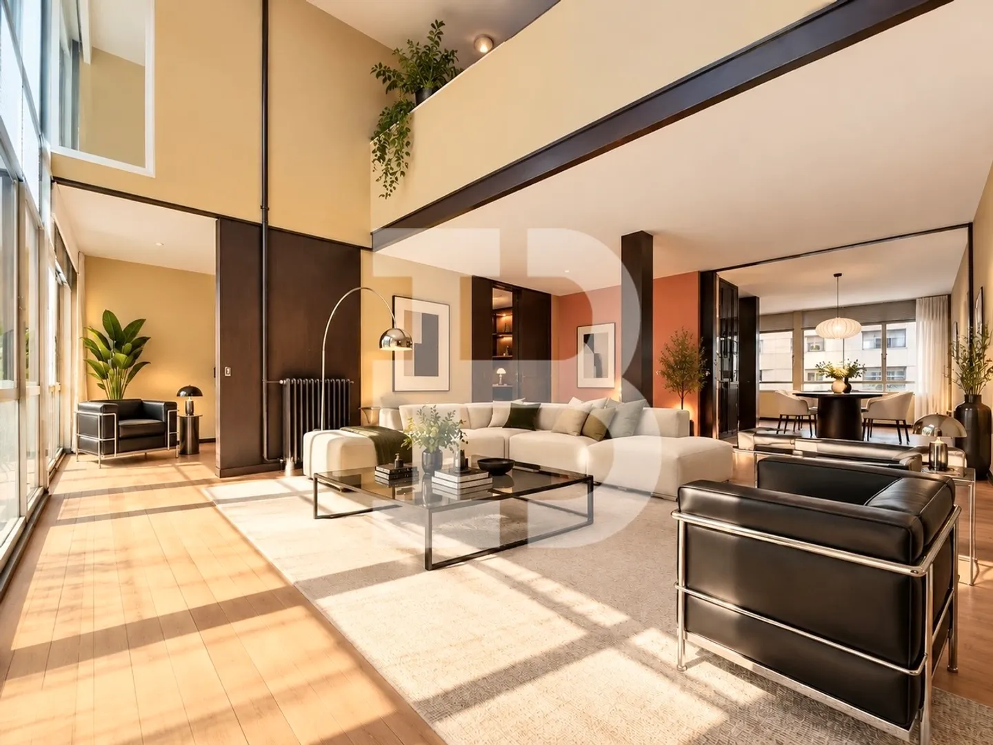 Exceptional duplex in the heart of Eaux-vives - Photo 3 of 6