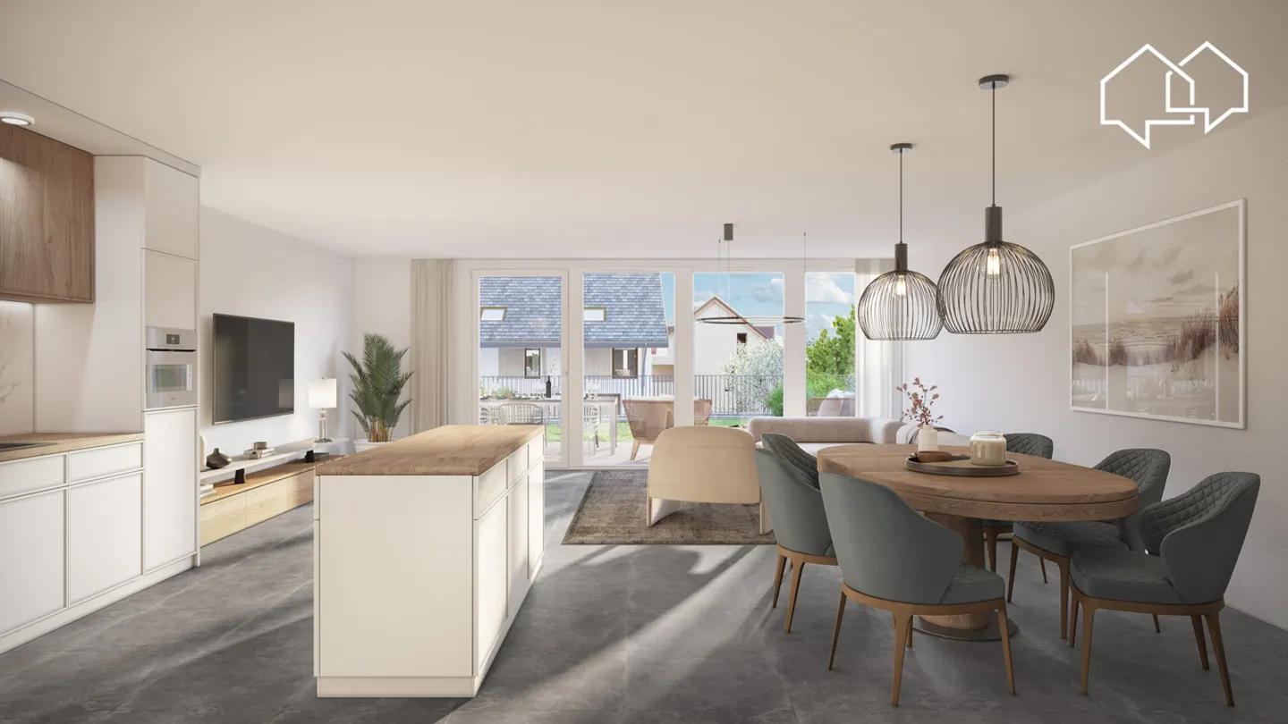 Residenza Les Rochettes - promozione di 8 ville (villa A2) - Foto 5 di 7