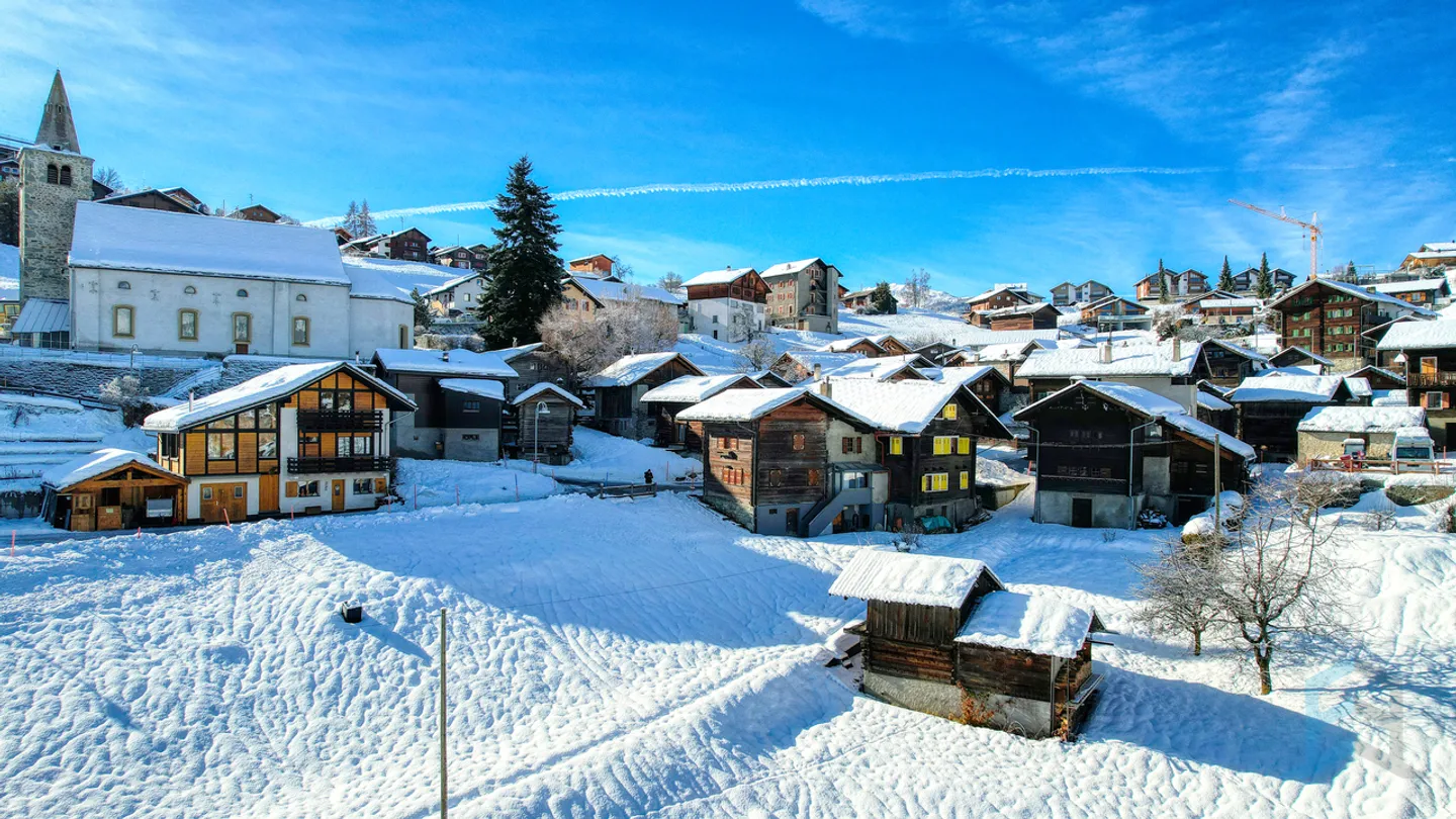 Exclusive Charming Chalet with 2 Apartments in the Heart of the Village of Nax - Photo 1 of 13