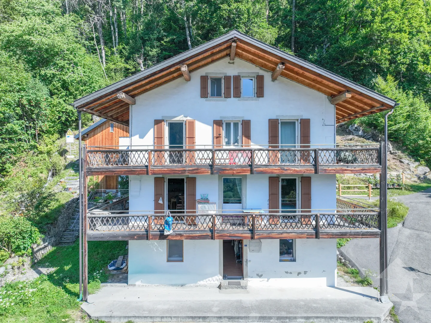 Duplex con vista eccezionale sul ghiacciaio del Trient - Foto 12 di 13