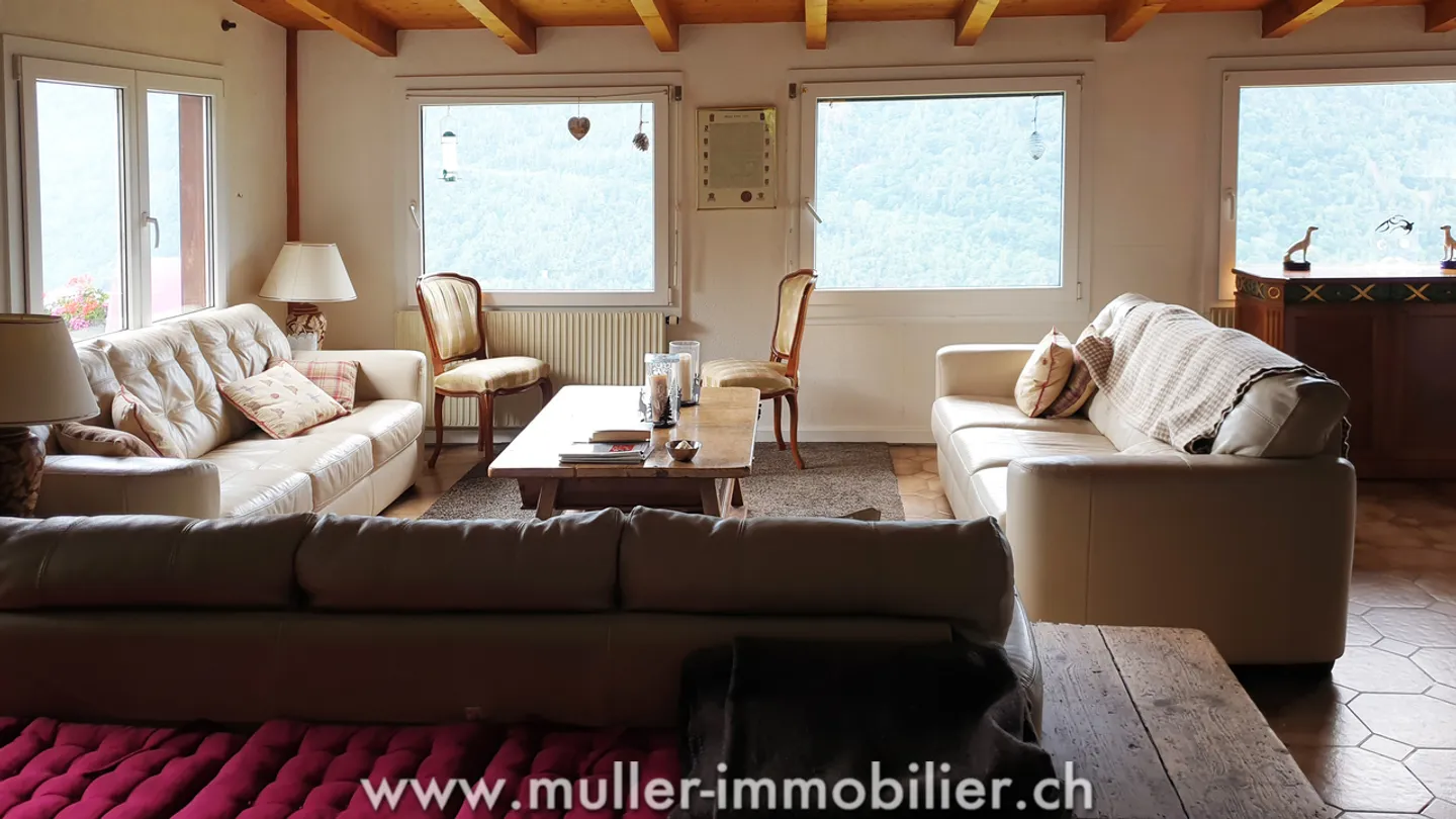 Schönes Haus umgeben von Weinbergen mit Blick auf die Berge - Foto 5 von 13