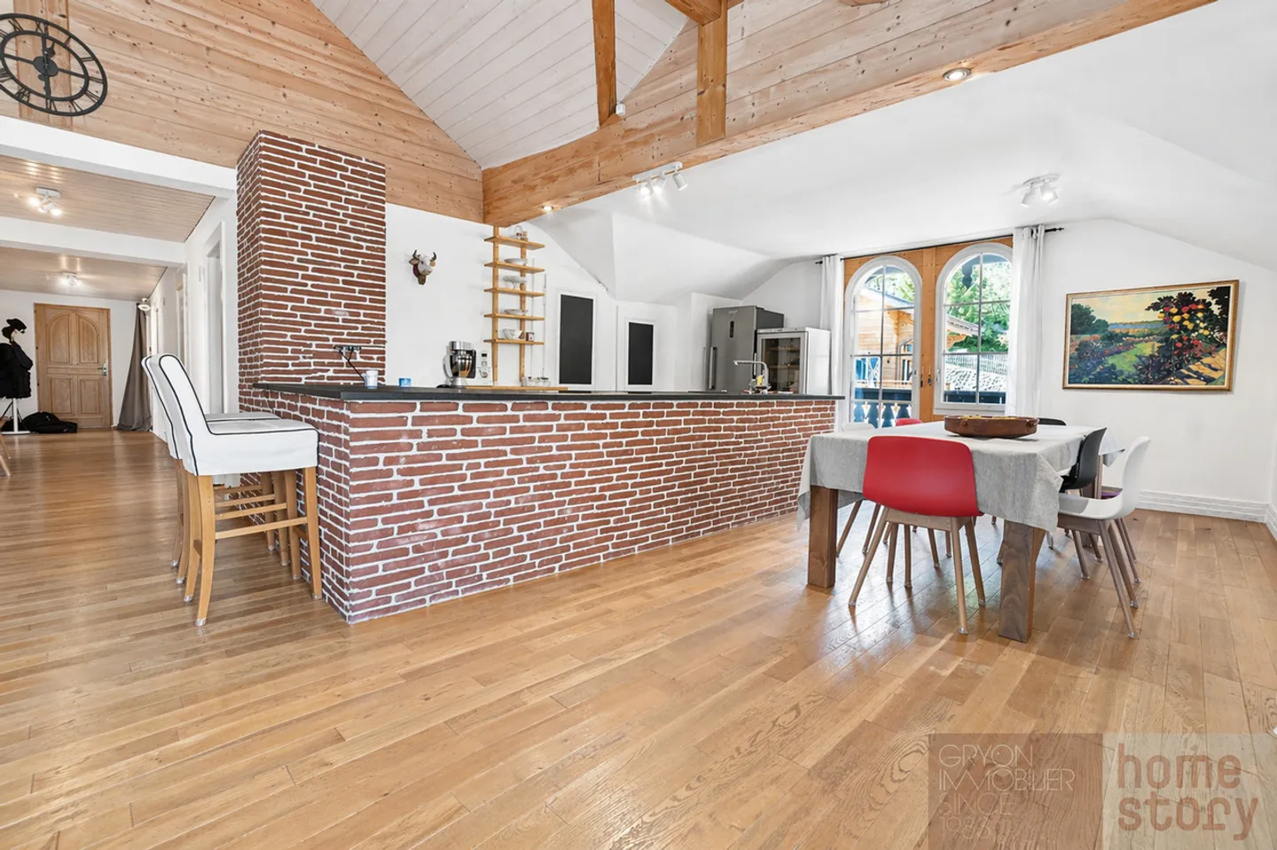 Appartamento sotto i tetti a Gryon con balcone e vista alpina - Foto 11 di 13