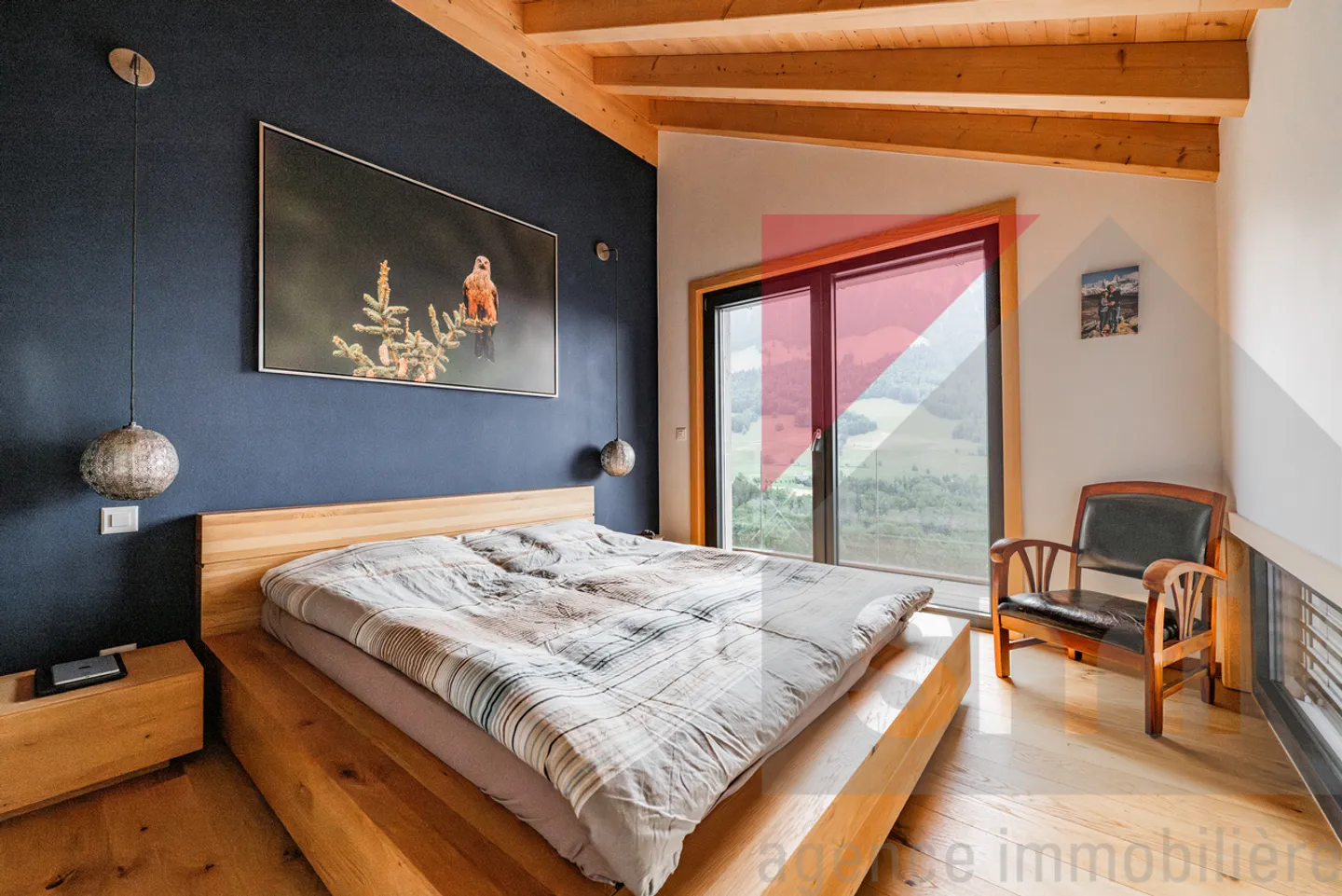 The charm of wood, the demands of contemporary living in Châtel-sur-Montsalvens - Photo 10 of 13