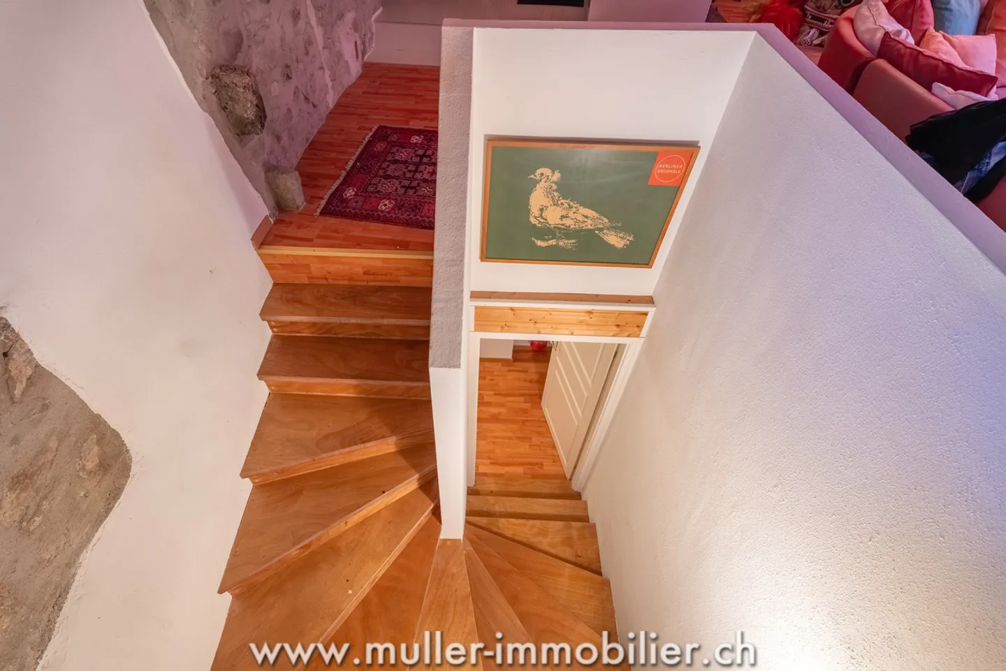 Superbe appartement rénové en plein coeur du bourg de Moudon - Foto 10 von 13