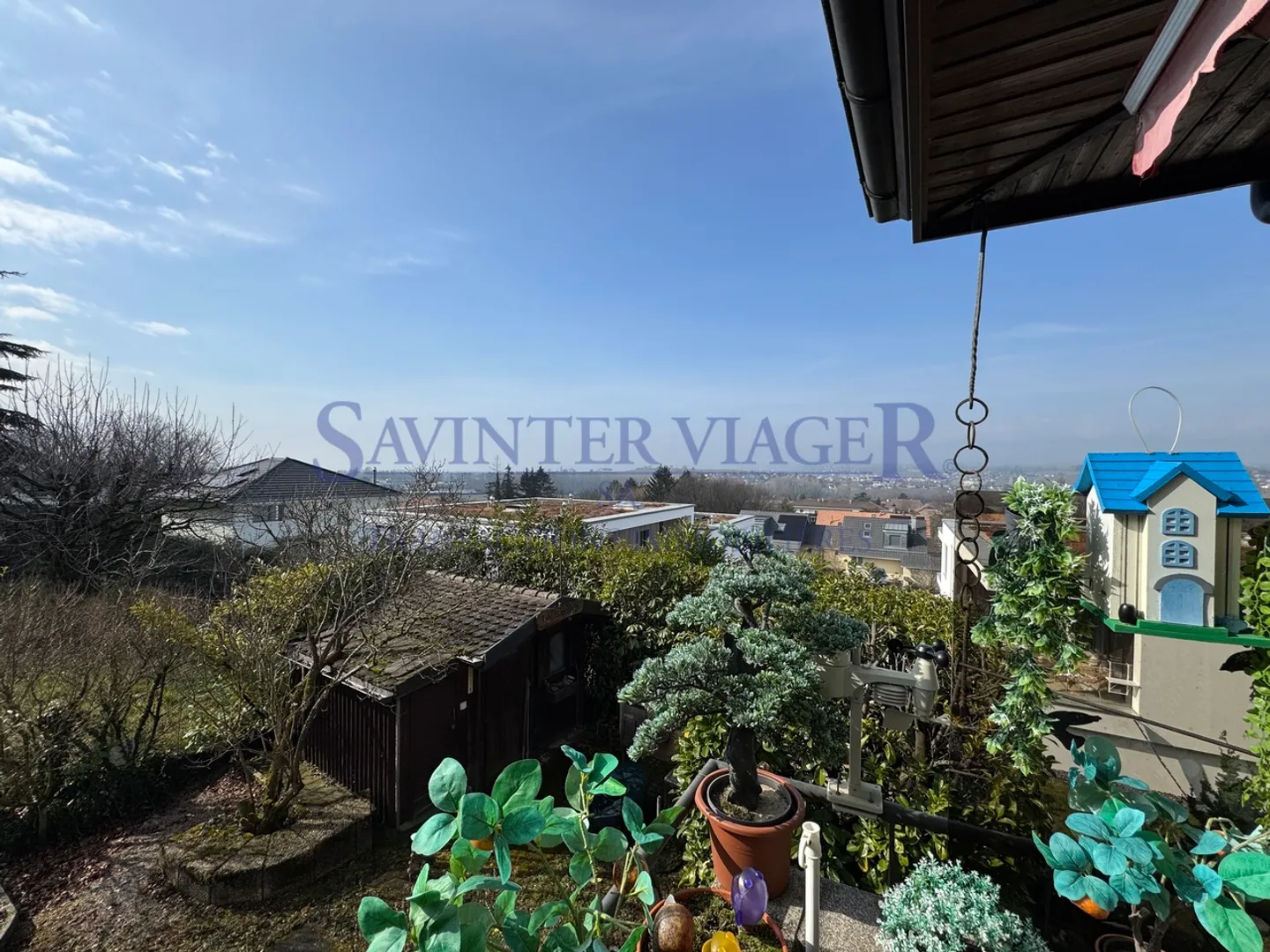 Ecublens - Charmante Villa im besetzten Leibrentenverkauf mit Seeblick - Foto 2 von 9