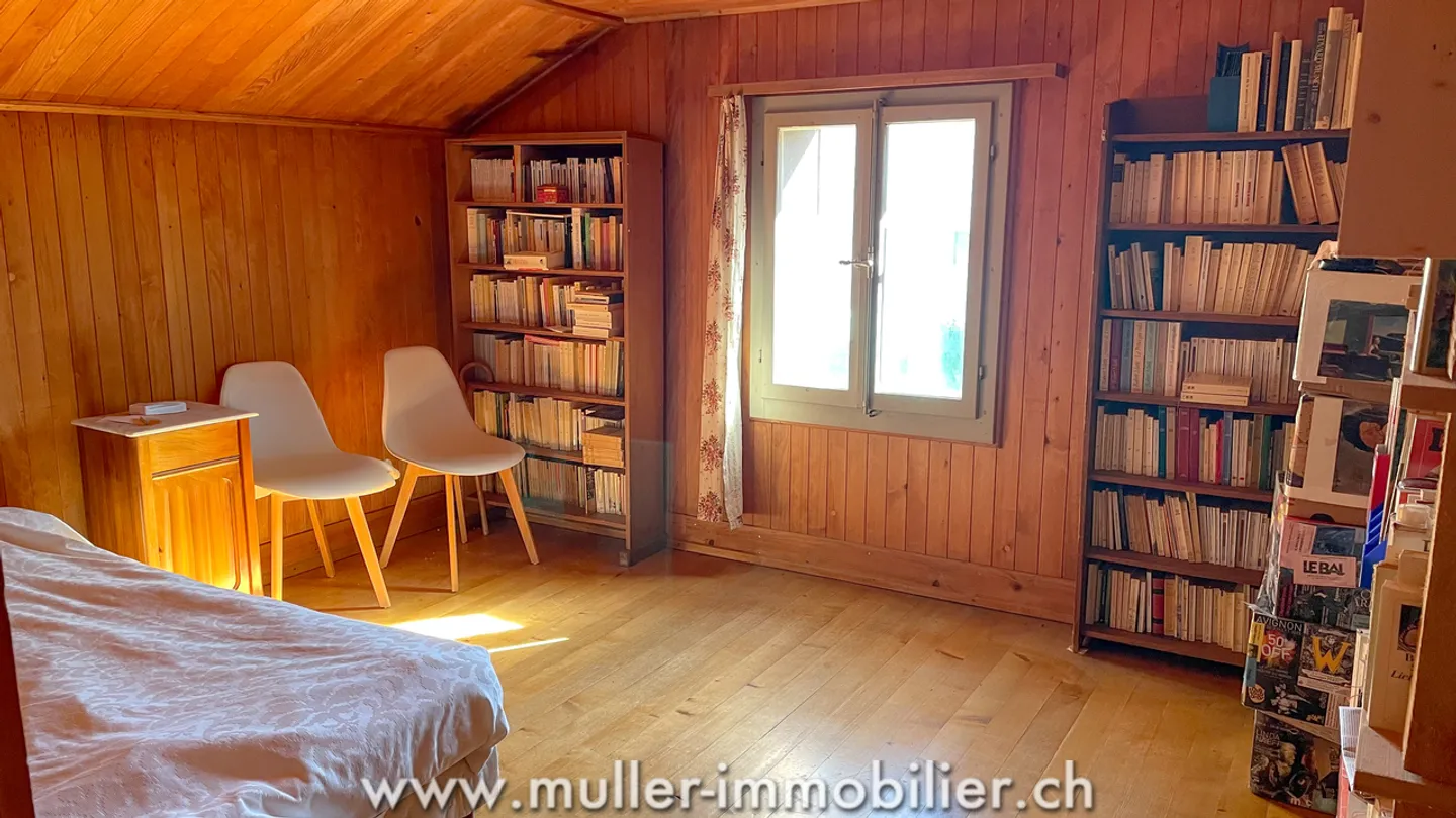 Charmantes Haus mit Blick auf die Felder, nahe Romont! - Foto 3 von 13