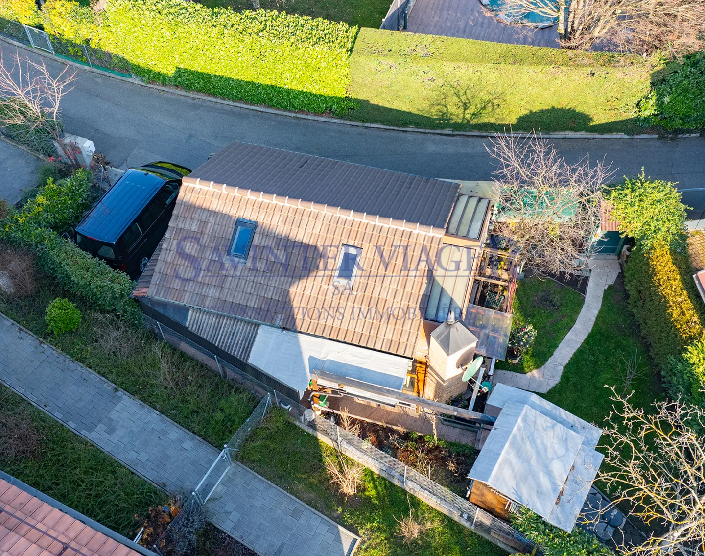 Plan-les-Ouates, Cabanon di 44 m², lotto di 216 m² - Viager occupato - Foto 3 di 13