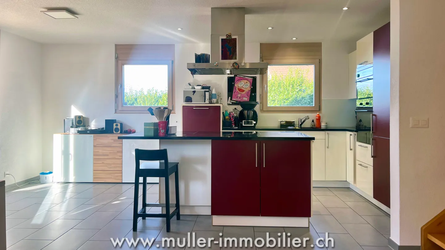 Grande villa individuelle à 10 minutes de Romont - Photo 5 of 12