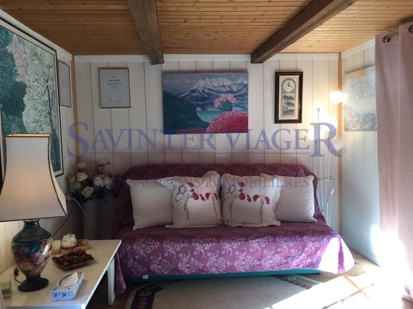 Val-d'Illiez, Für Naturliebhaber, wunderschönes Chalet in Leibrente - Foto 7 von 13