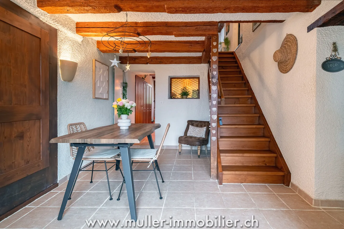 Dorfhaus mit Charakter 100 m vom Hafen von Concise - Foto 6 von 13