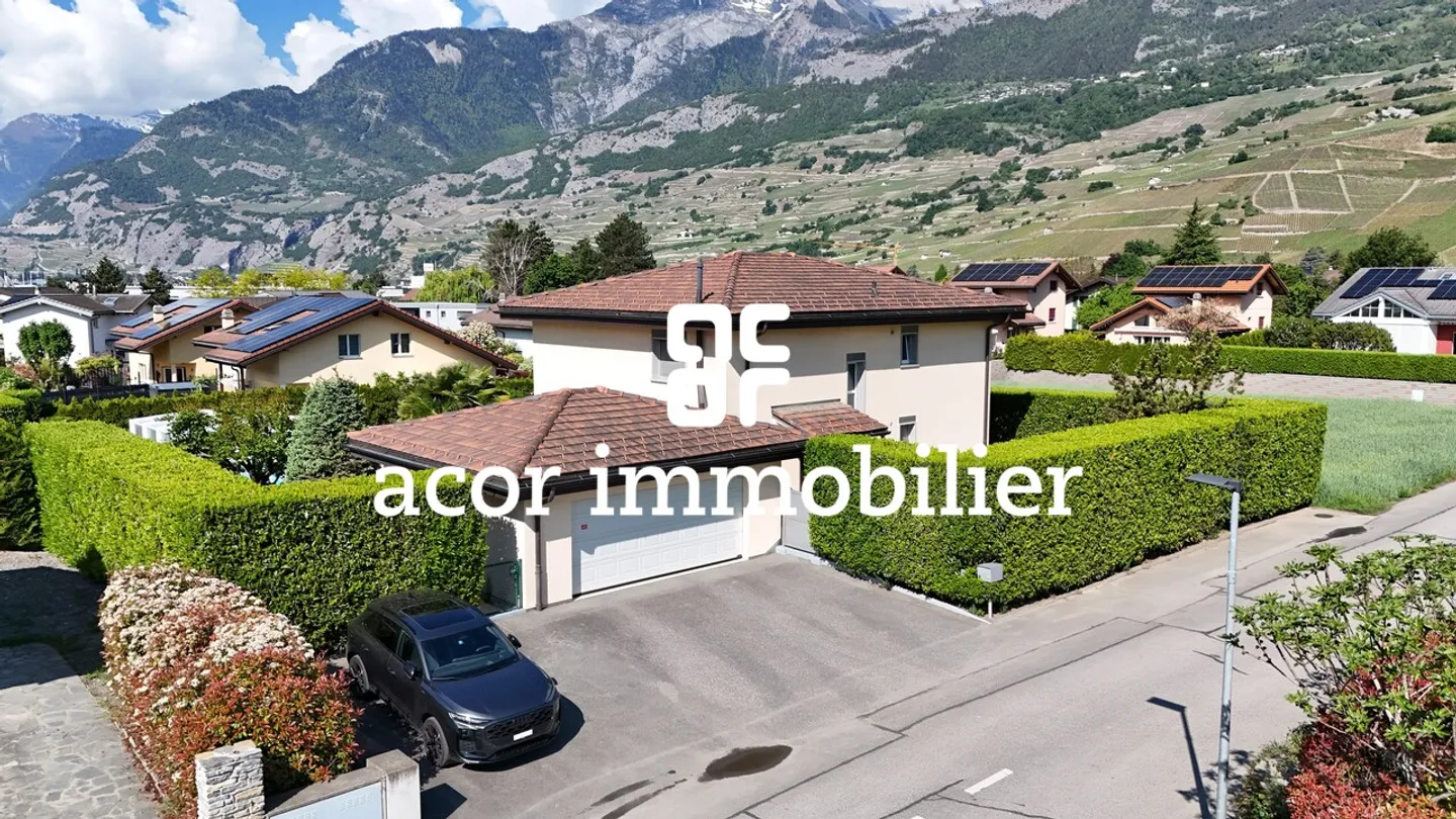 Plan-Conthey - Villa indipendente di 7½ locali con piscina - Foto 3 di 8