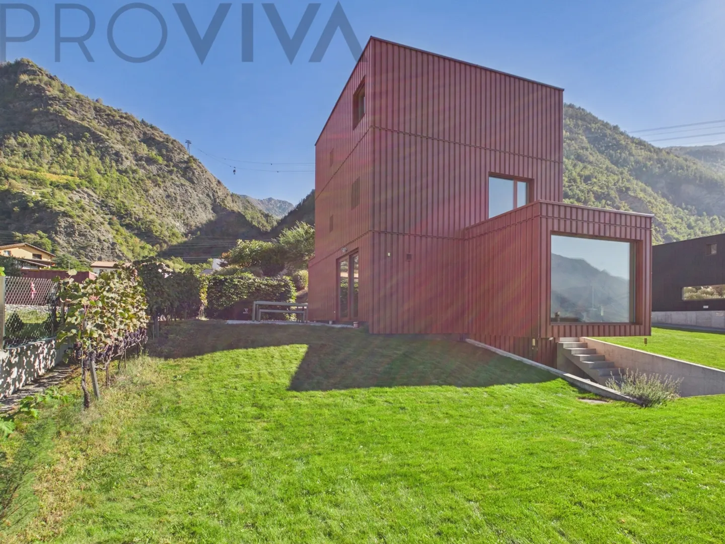 Architecture with Character - Extraordinary Design Villa in Riddes - Photo 1 of 7