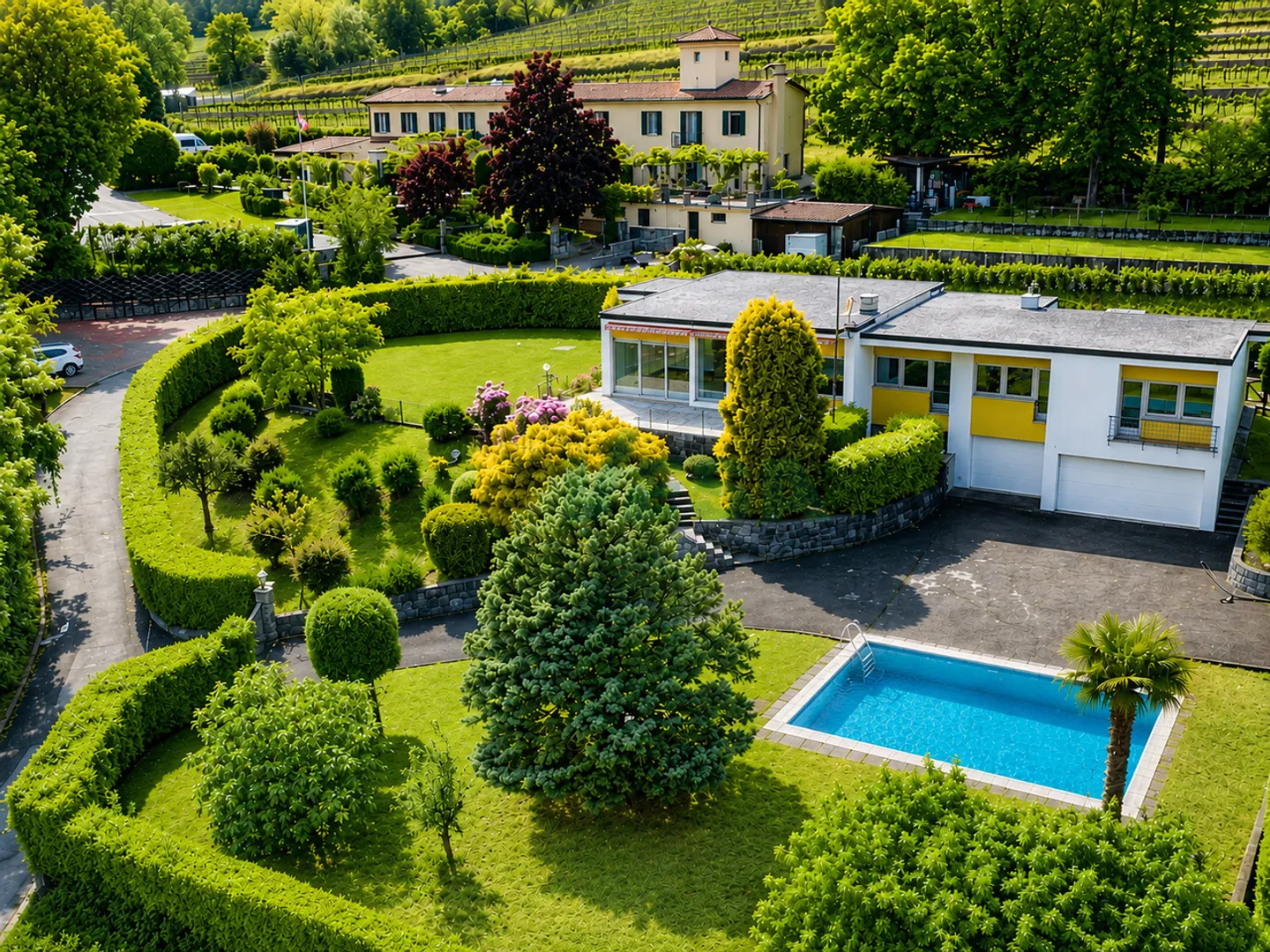 Villa enchanteresse aux lignes harmonieuses et modernes, immergée dans les vignobles - Photo 7 sur 13