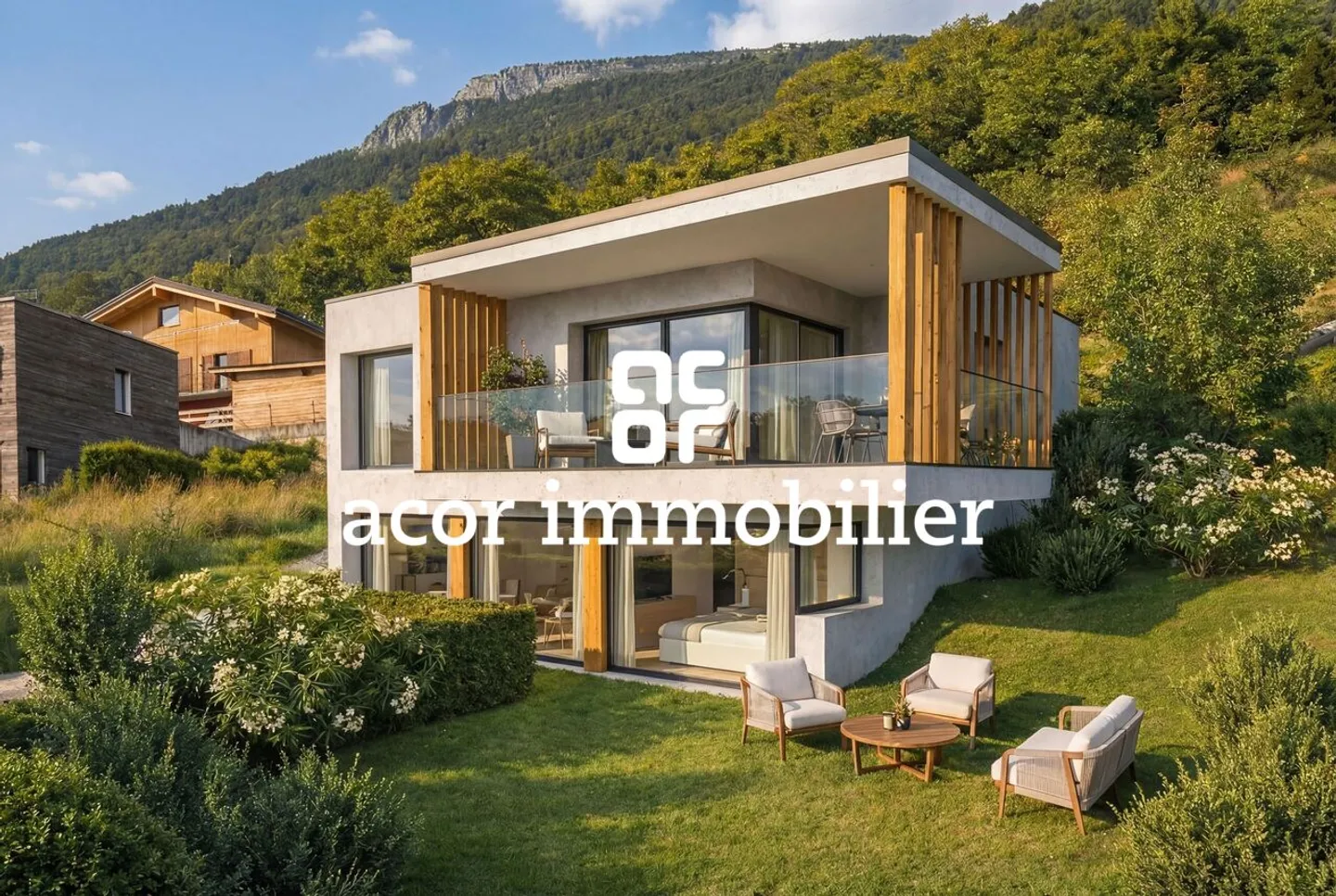 New detached villa on the Heights of Conthey - Photo 1 of 4