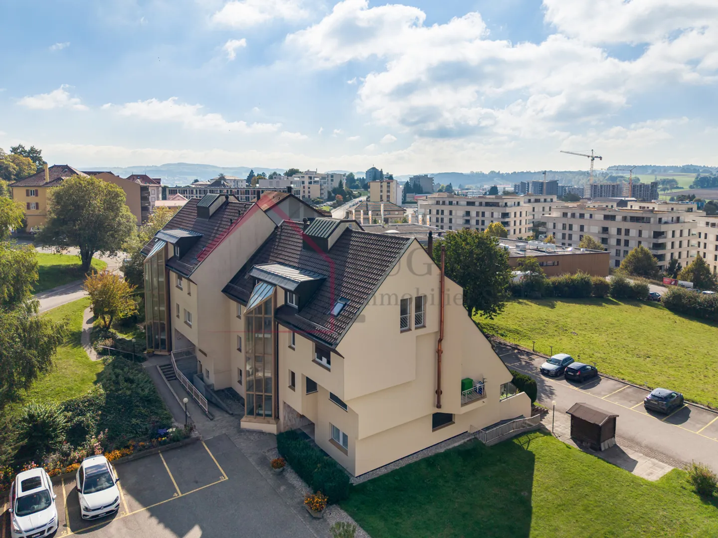 Spacieux 4.5pces avec ascenseur privatif - centre de Romont - Foto 13 von 13