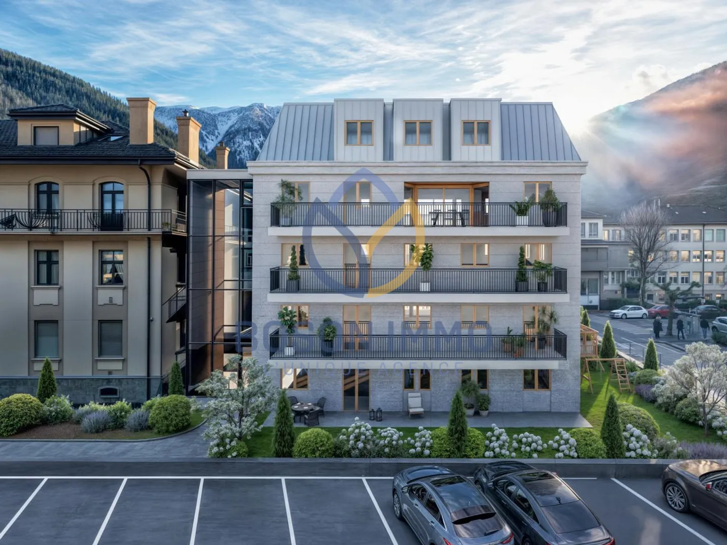 Appartements de haut standing à construire, au coeur de Martigny ! - Foto 8 von 8