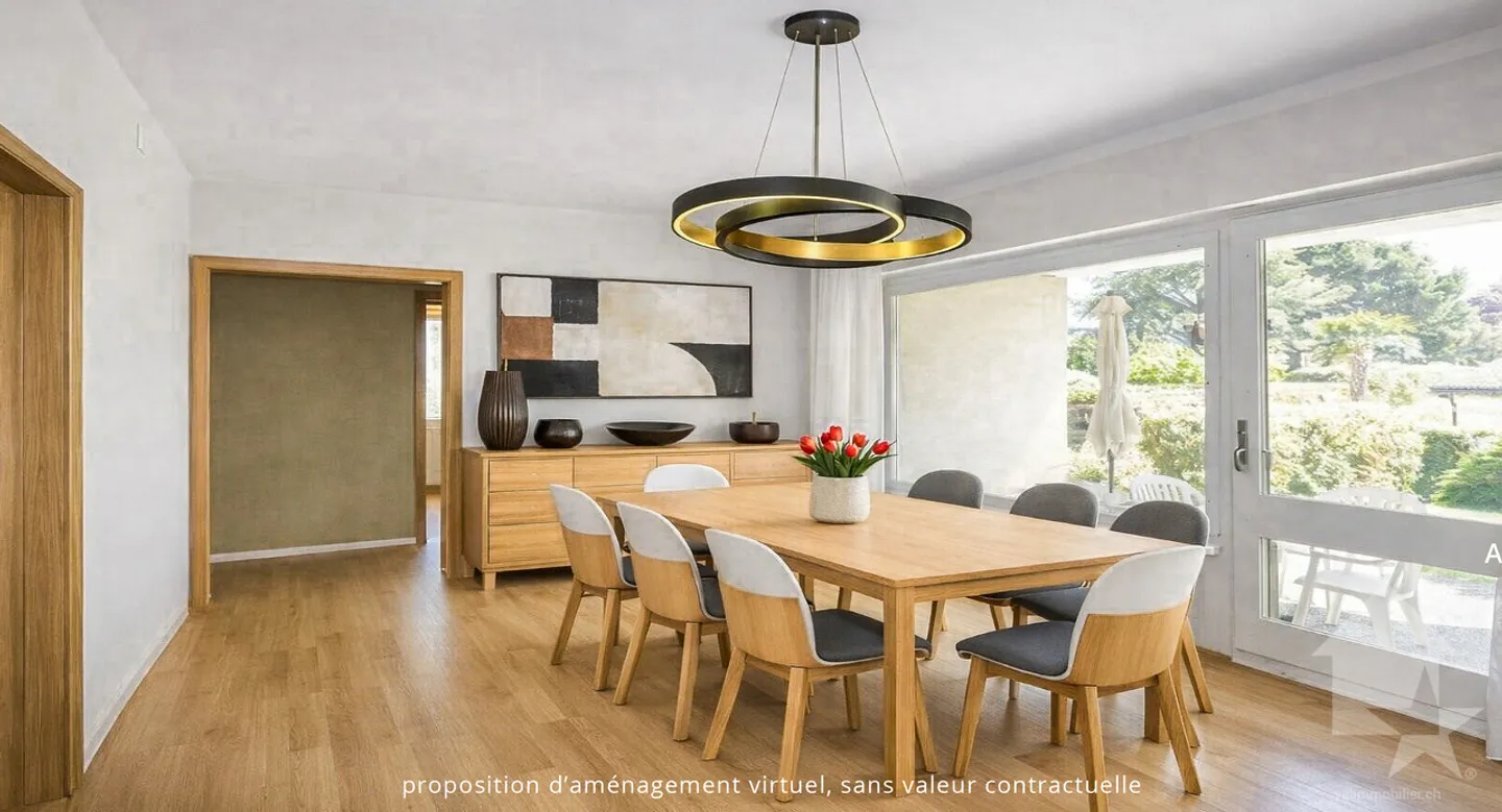 Charming 6.5 room villa with magnificent garden, ideal and quiet location - Photo 13 of 13