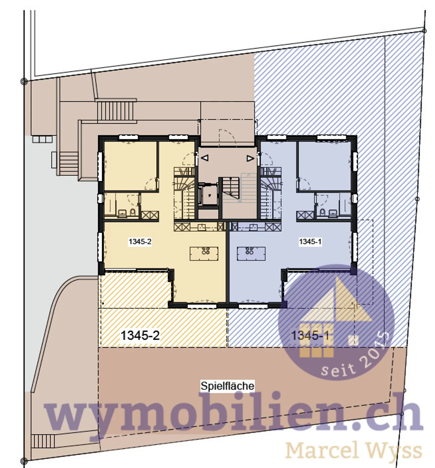 New Building Kirchberg: 6 Room Maisonette with 226m2 of Usable Space - Photo 7 of 12