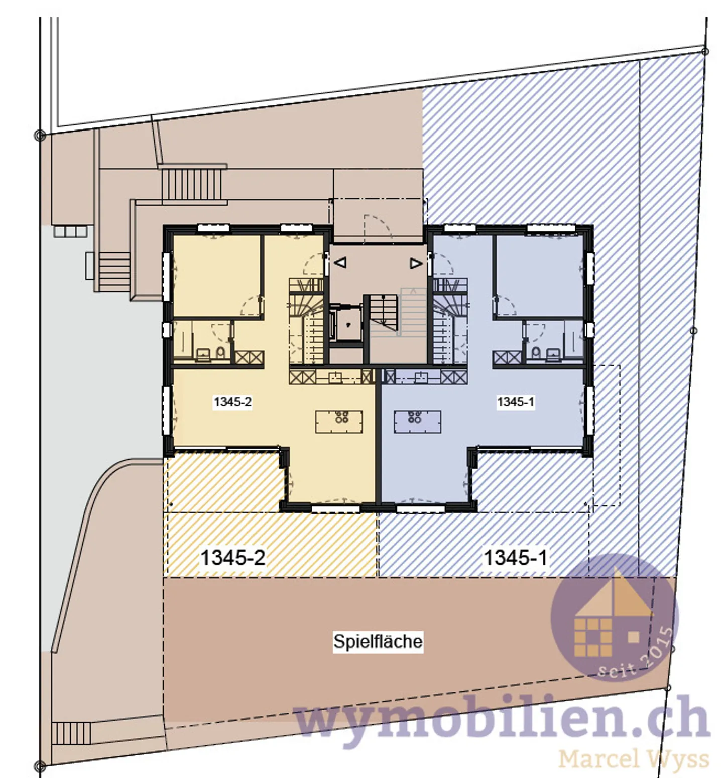 New Building Kirchberg: 6 Room Maisonette with 226m2 of Usable Space - Photo 9 of 13