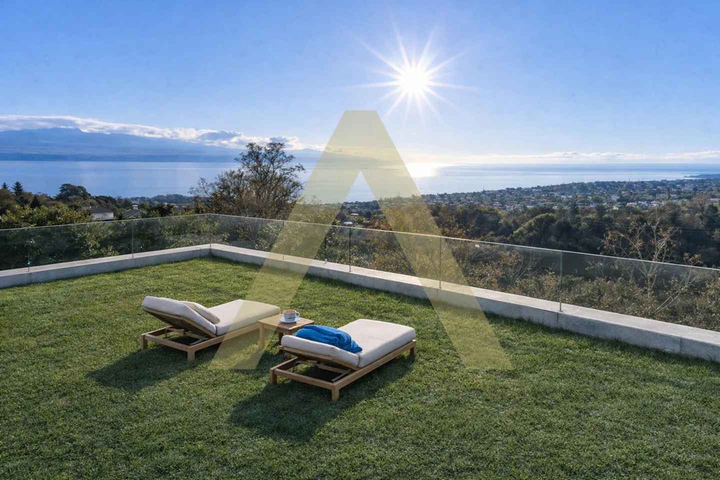 Exceptional contemporary villa with spectacular lake panorama - Photo 2 of 2