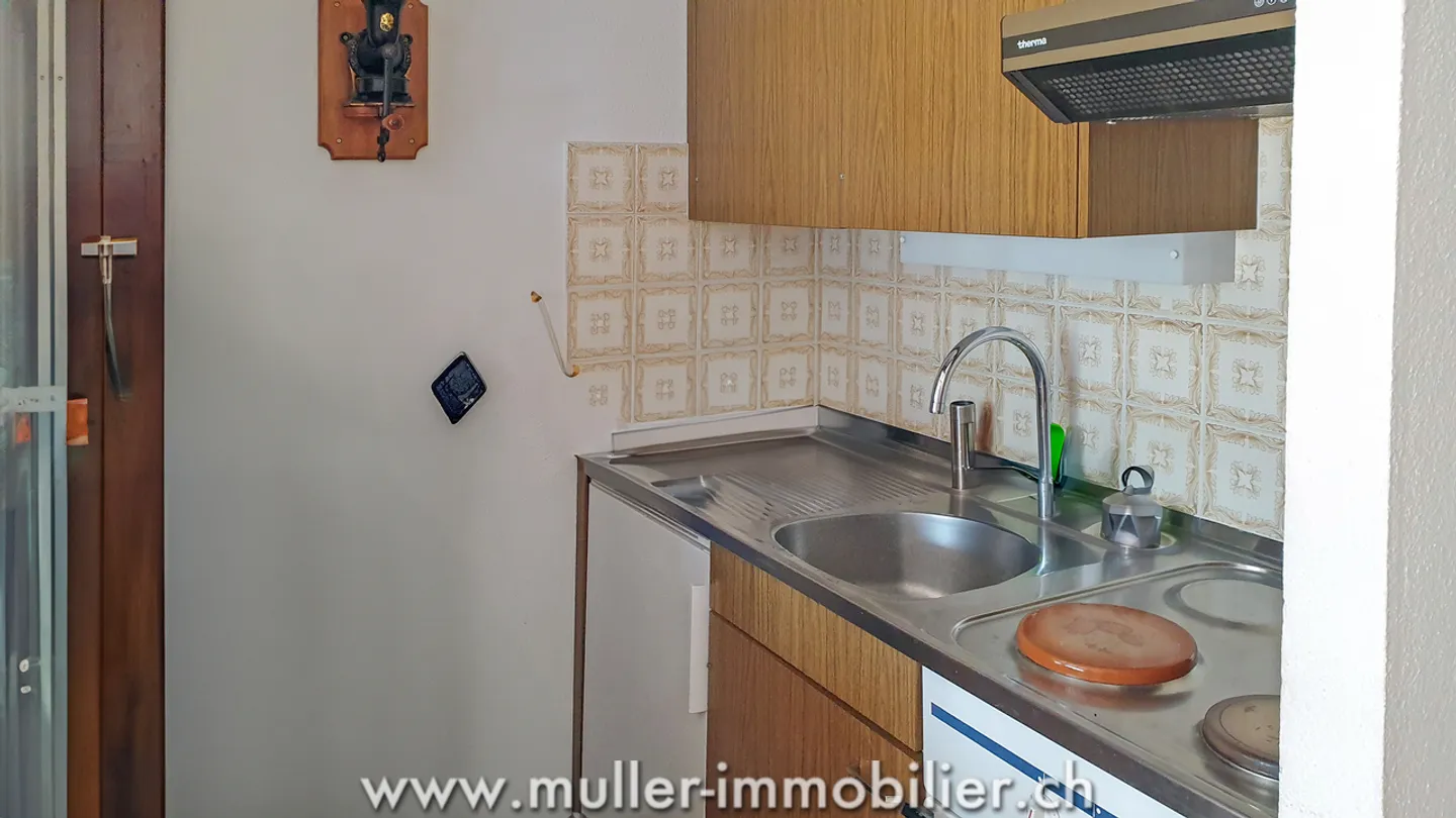 Schönes Studio in Torgon nach Süden ausgerichtet - Foto 6 von 13