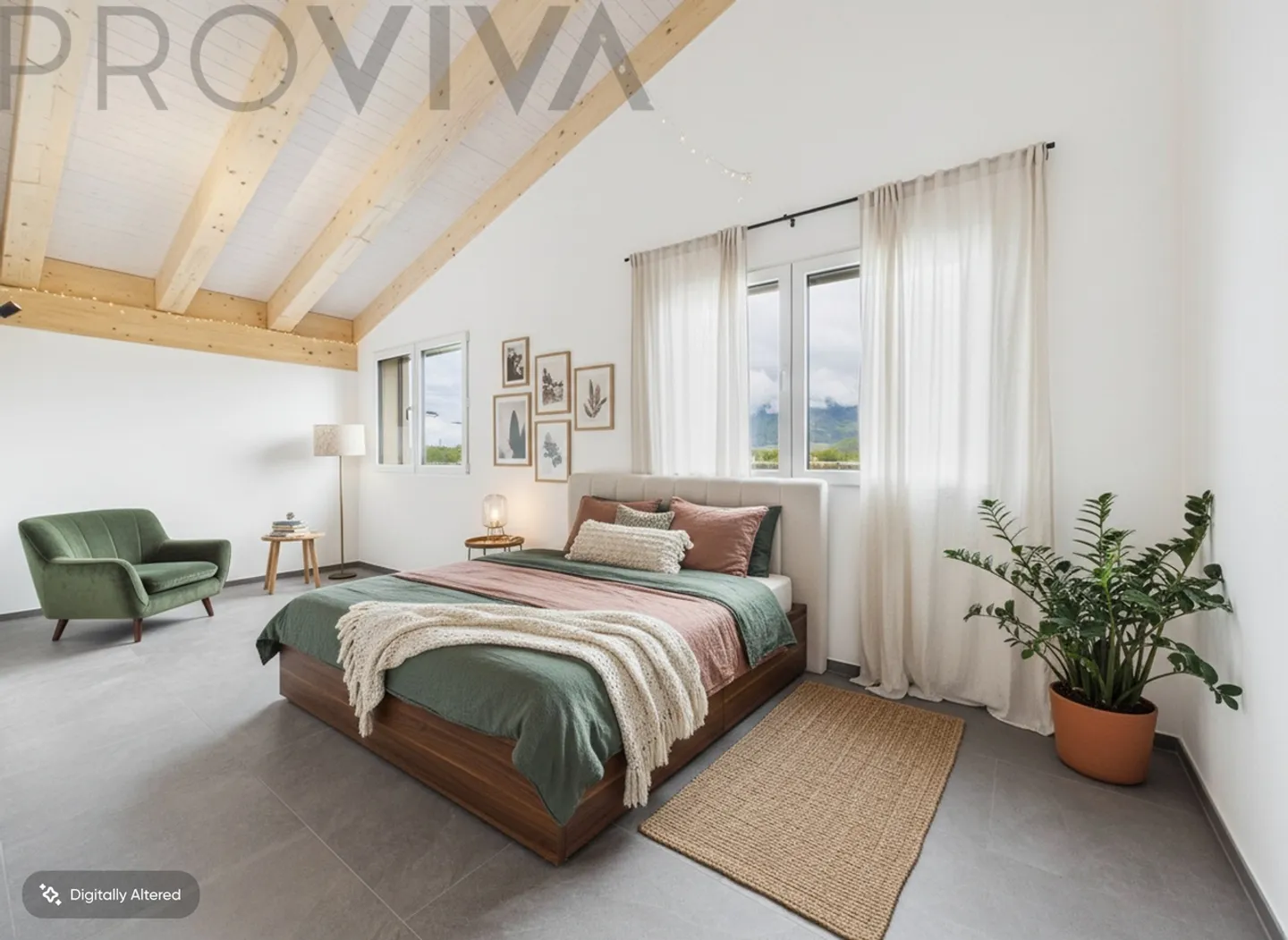 Stylische Neubauvillen im Stockwerkeigentum (PPE) im Wallis VILLA A - Foto 3 von 7