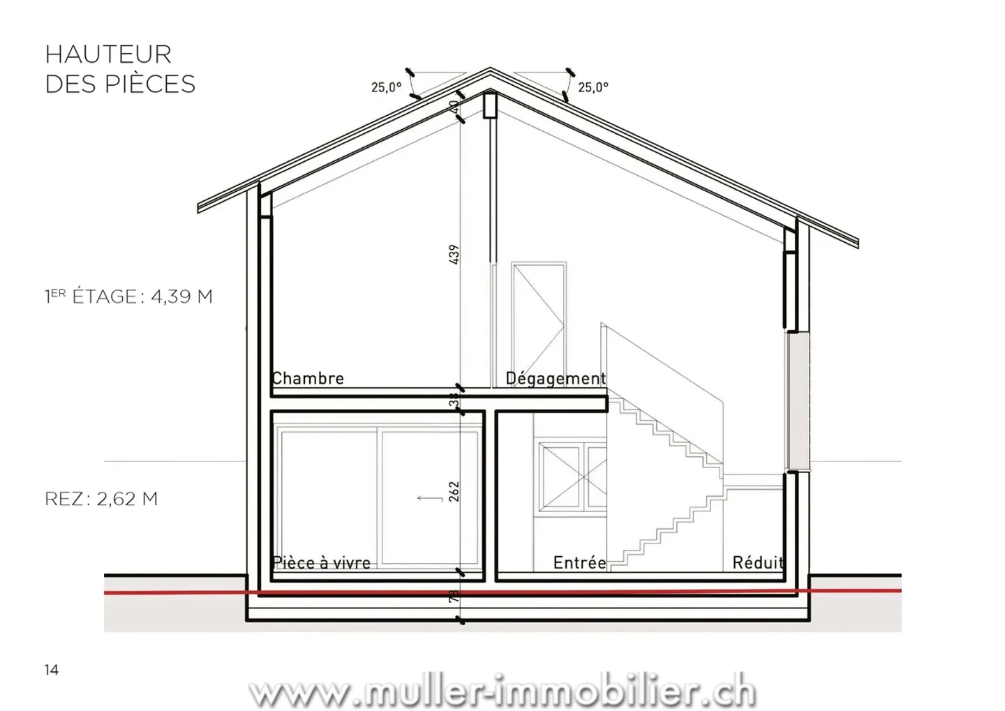 Individual villa with panoramic view in Aigle - Photo 9 of 13