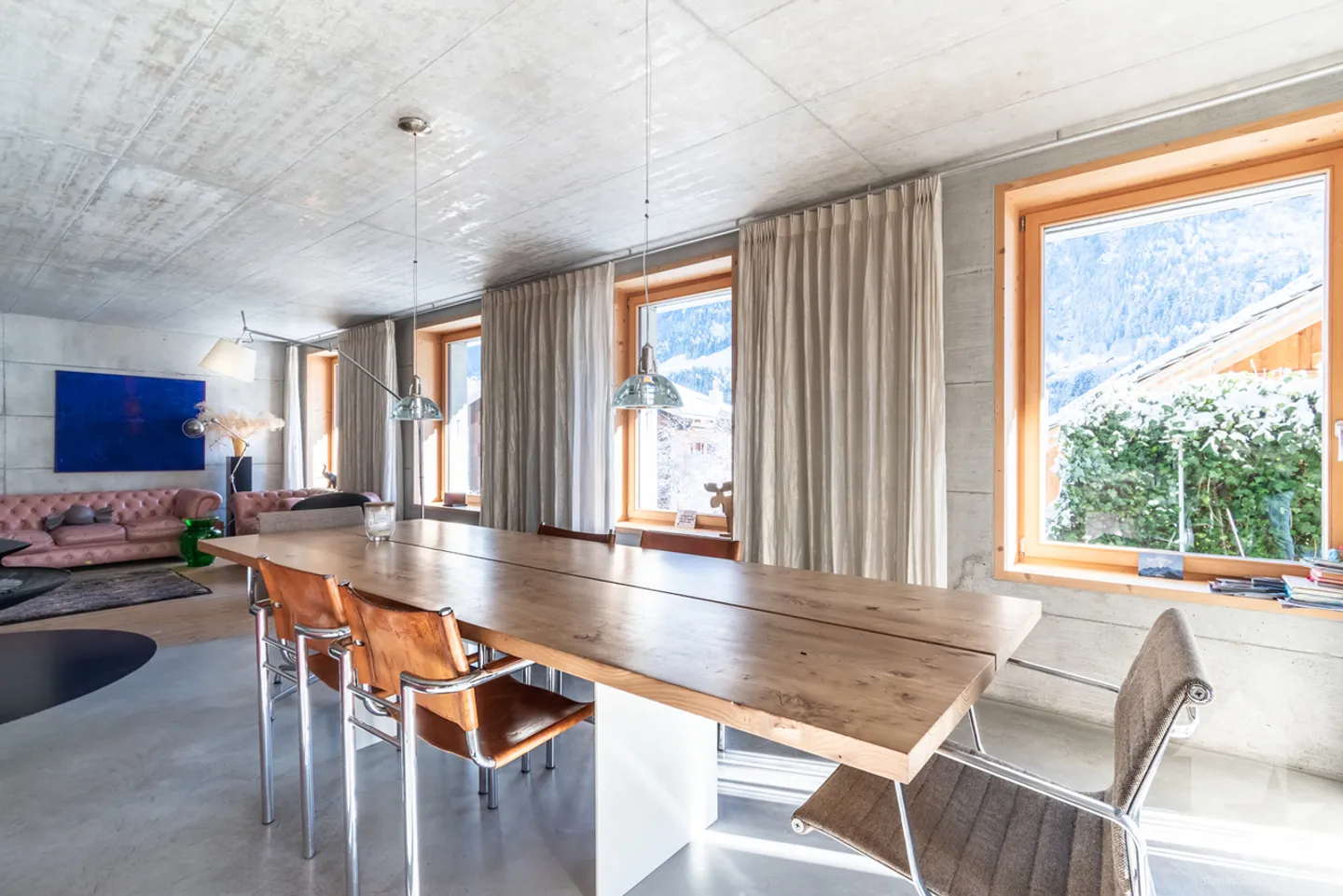 Magnifikes Architektenchalet im Zentrum des Dorfes - Foto 5 von 13