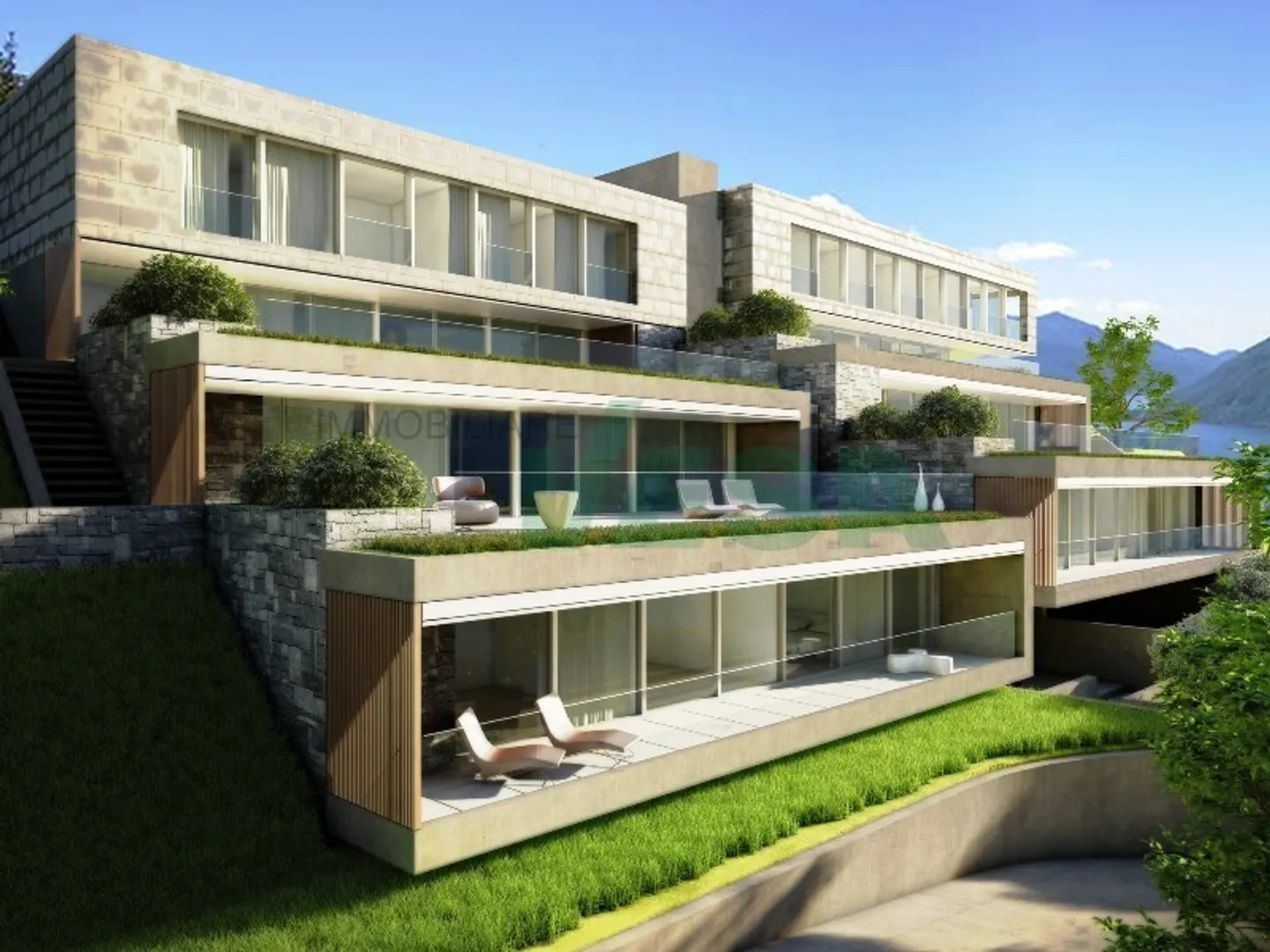 Nouvel et superbe appartement avec belle vue et piscine privée - Photo 4 sur 9