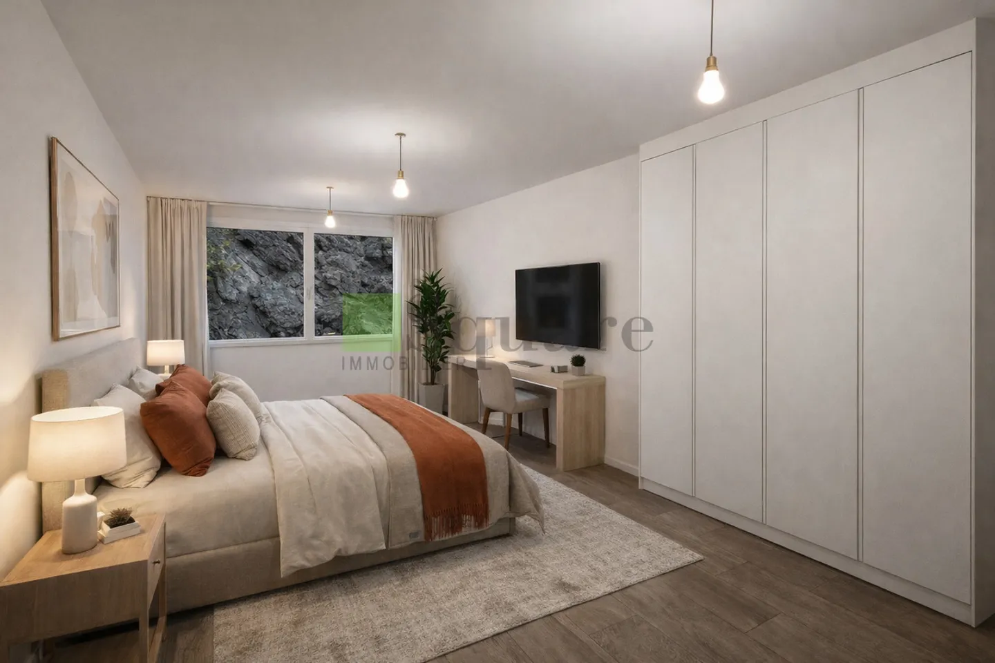 Duplex lumineux avec vue sur le lac - Photo 3 sur 5