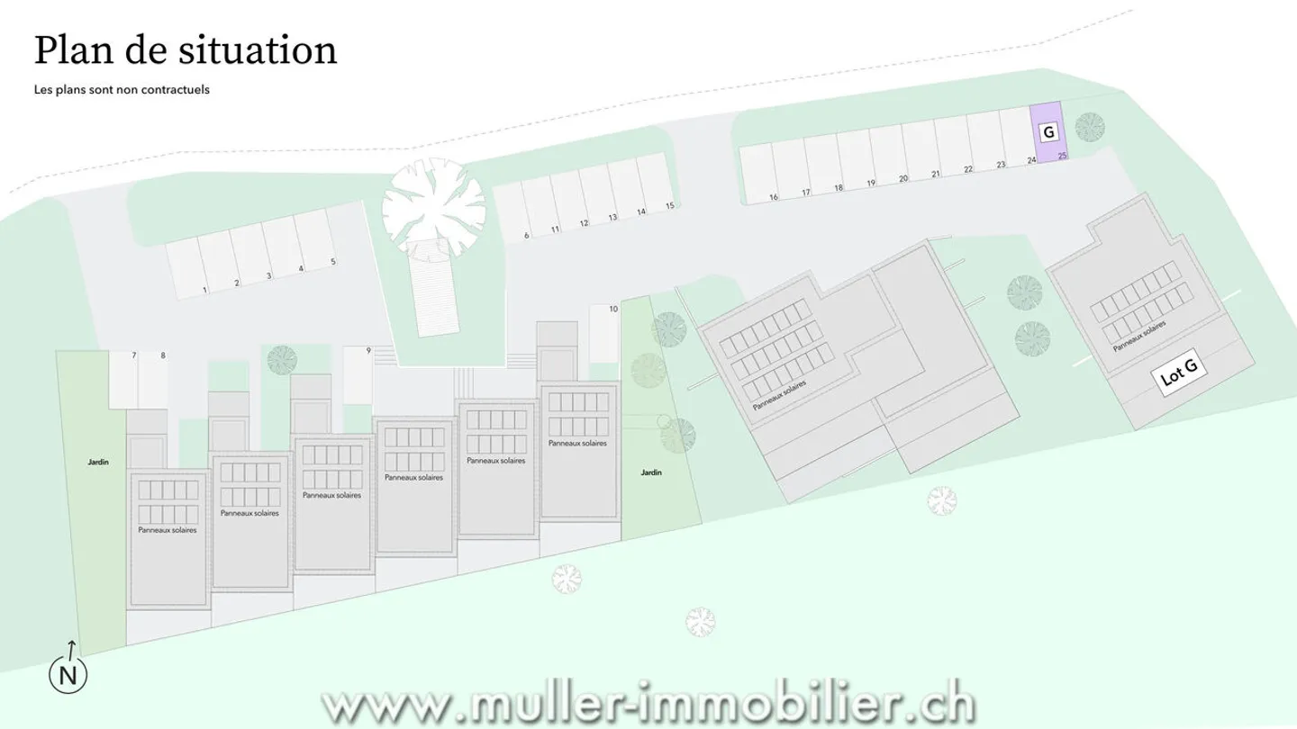 Letzte verfügbare Neubauwohnung - 3 Zimmer mit Terrasse & Gärten - Foto 6 von 13