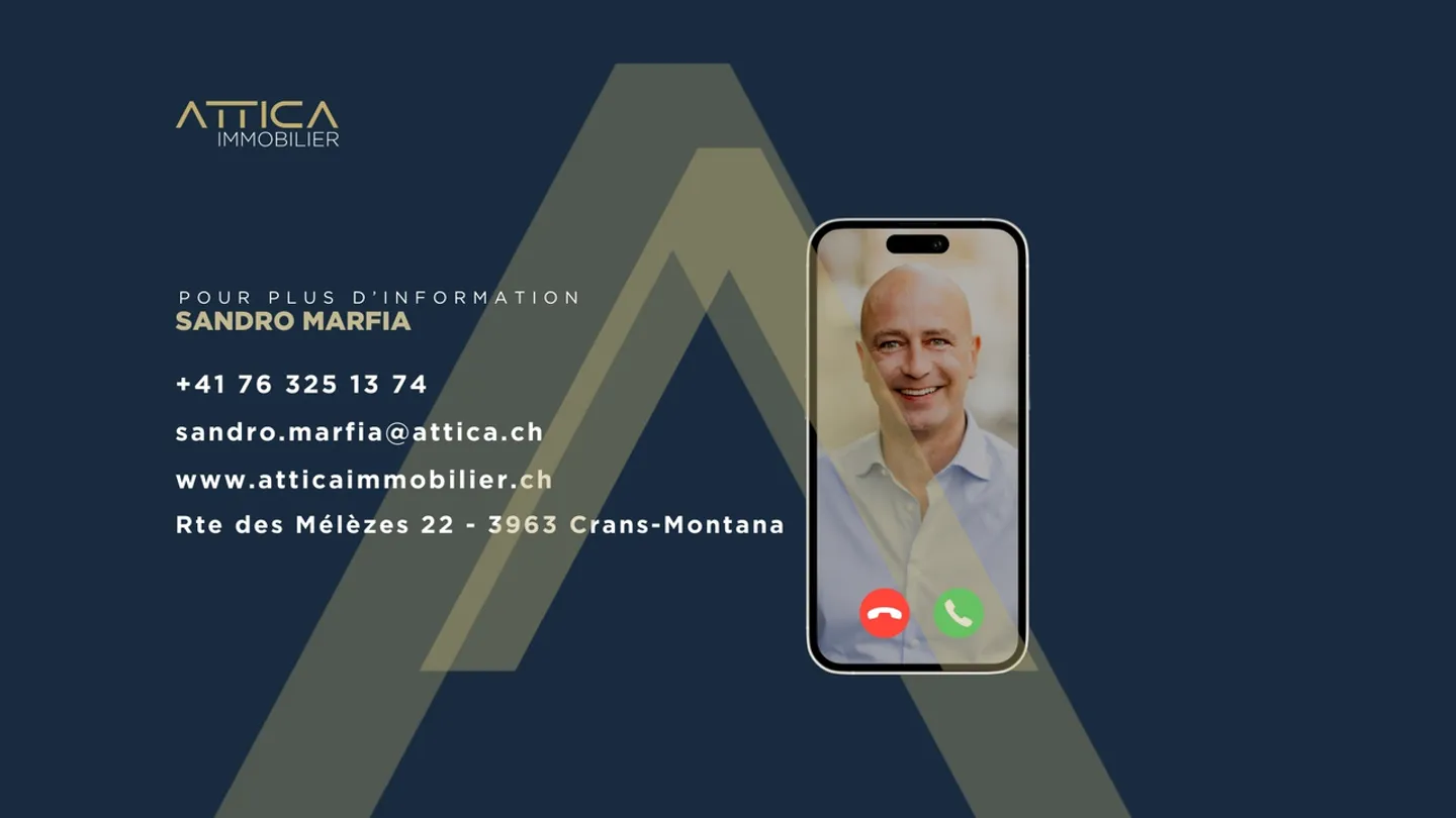 Magnifico appartamento nuovo vicino al centro di Crans-Montana - Foto 8 di 9