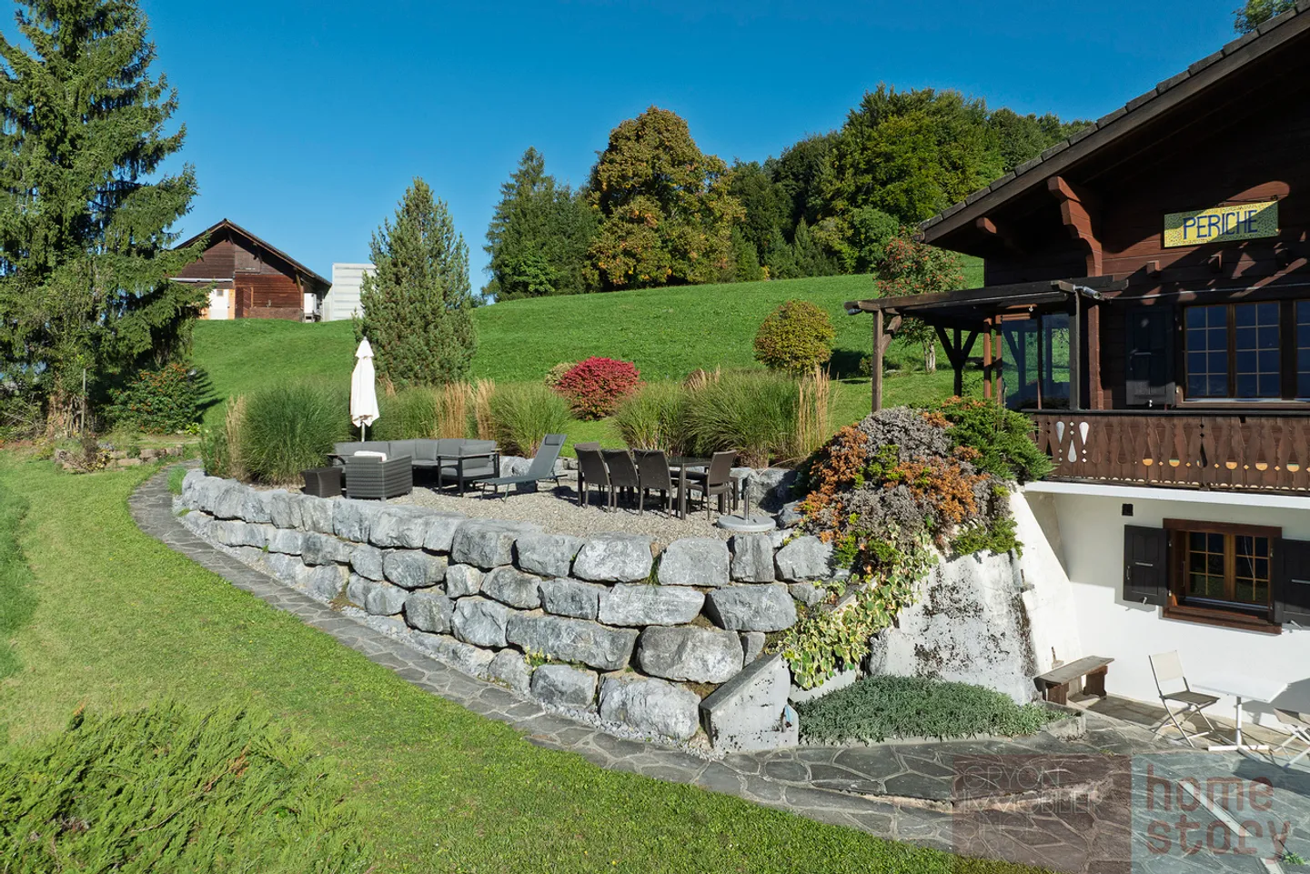 Les Posses-sur-Bex - 6 Bedroom Chalet with a View of the Dents-du-Midi - Photo 9 of 13