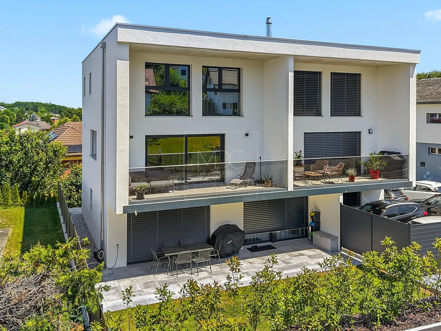 Bellissimo duplex di 4,5 locali in un edificio costruito nel 2024 a Corminboeuf - Foto 8 di 9