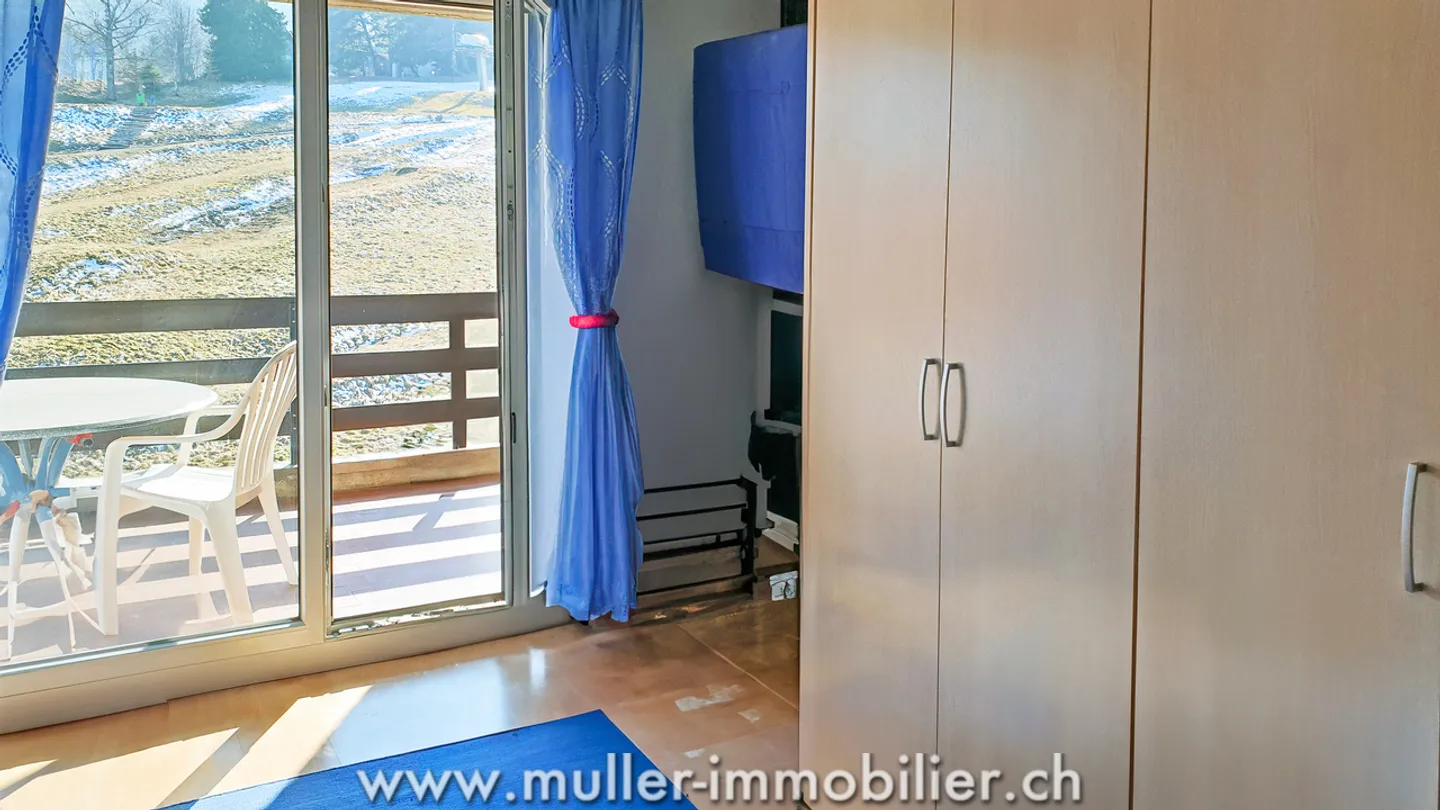 Schönes Studio in Torgon nach Süden ausgerichtet - Foto 8 von 13
