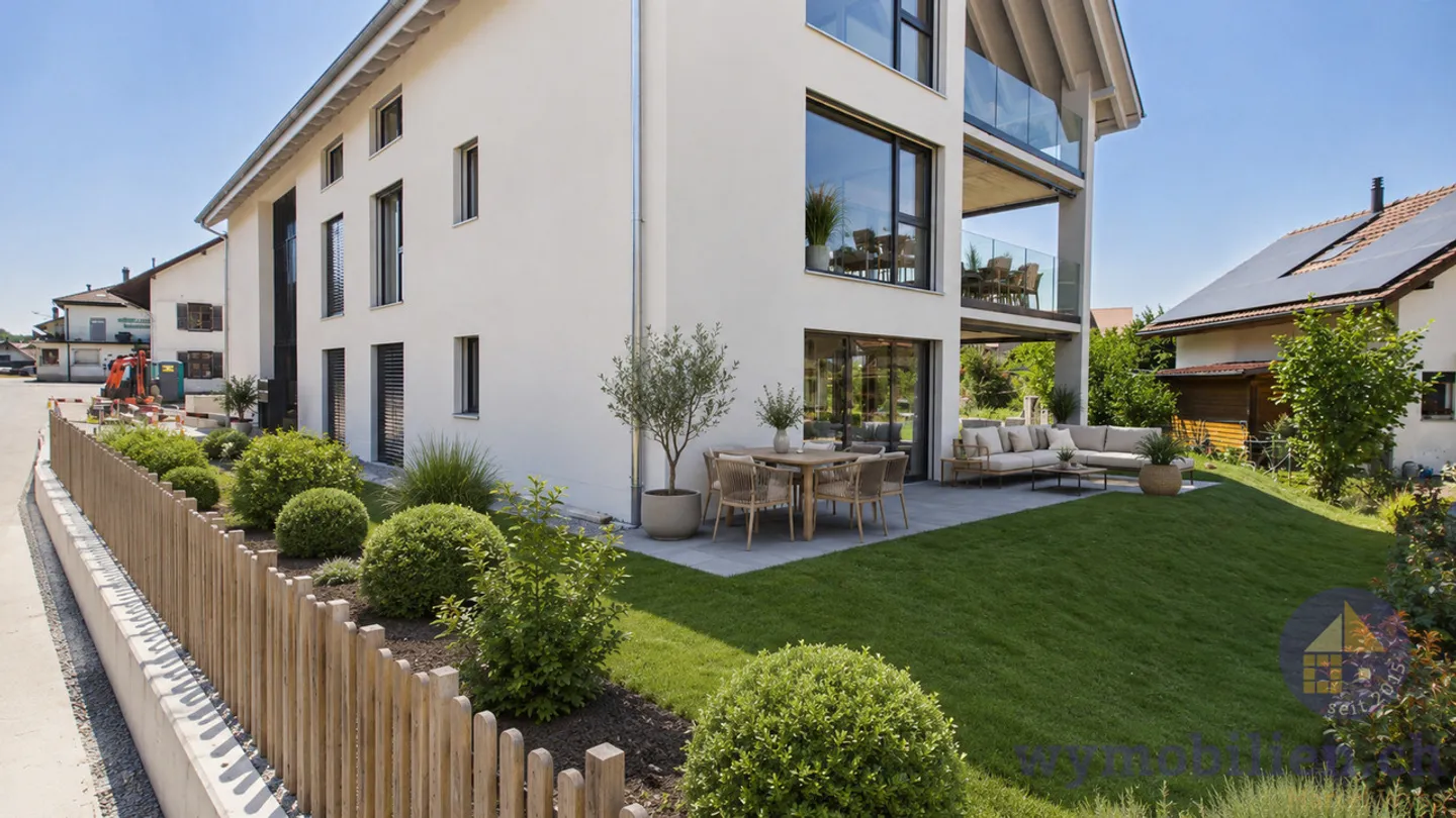 4.5 Zimmer - Suite mit Bad, privater Gartenbereich - Photo 2 sur 13
