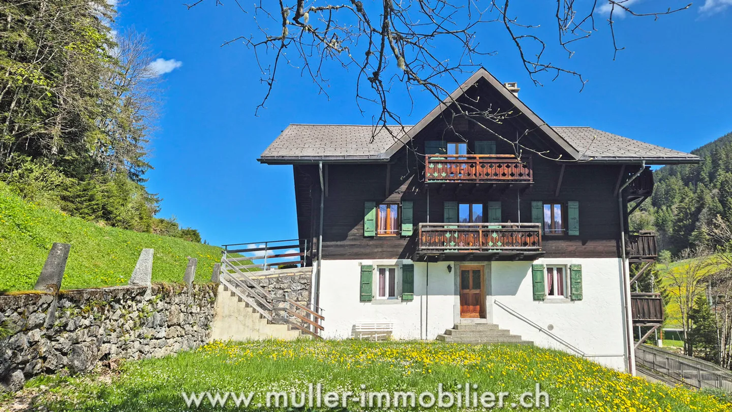 Chalet d'accueil pour groupes à Morgins aux Portes-du-Soleil - Photo 2 sur 13