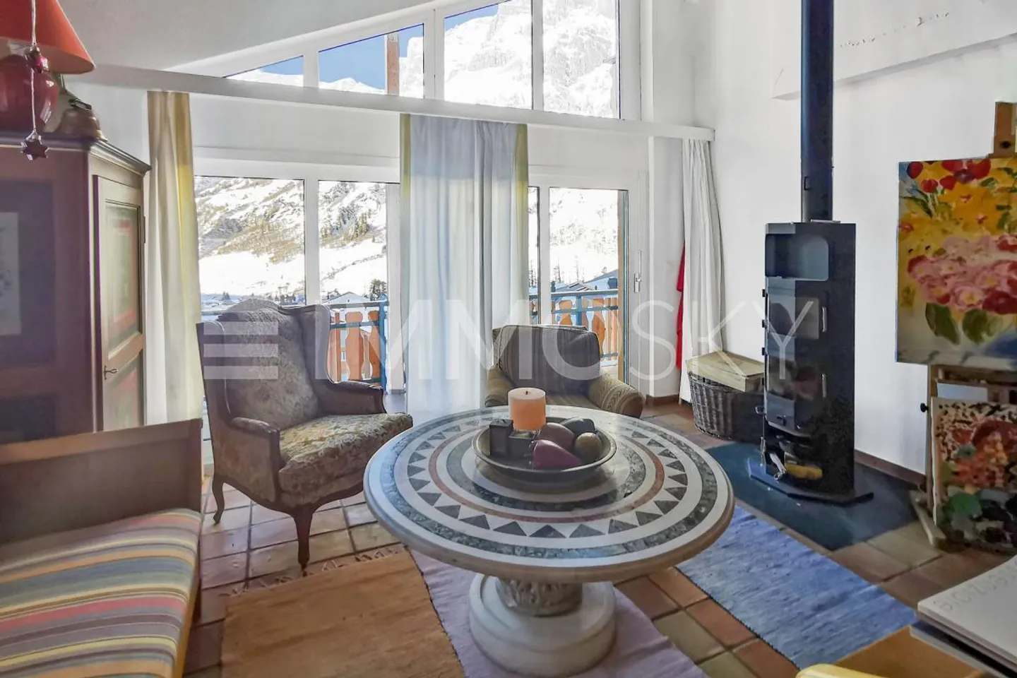VIRTUAL TOUR Holiday Apartment 4.5 rooms in Leukerbad - Photo 3 of 5
