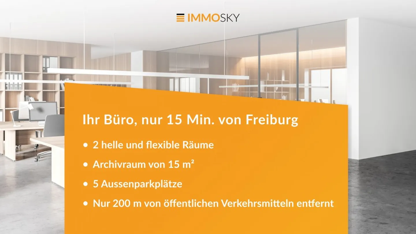 Tolles Büro nur 15 Minuten vom Stadtzentrum entfernt! - Foto 1 von 5