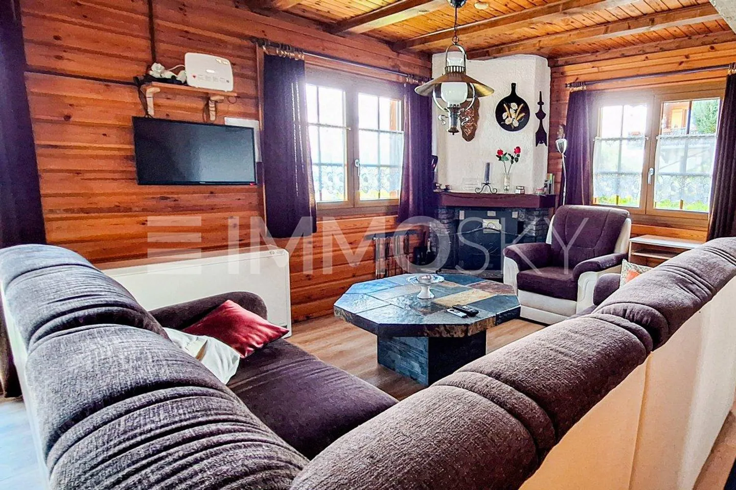 Chalet de vacances 4.5 pièces aux Agettes - Foto 2 di 5