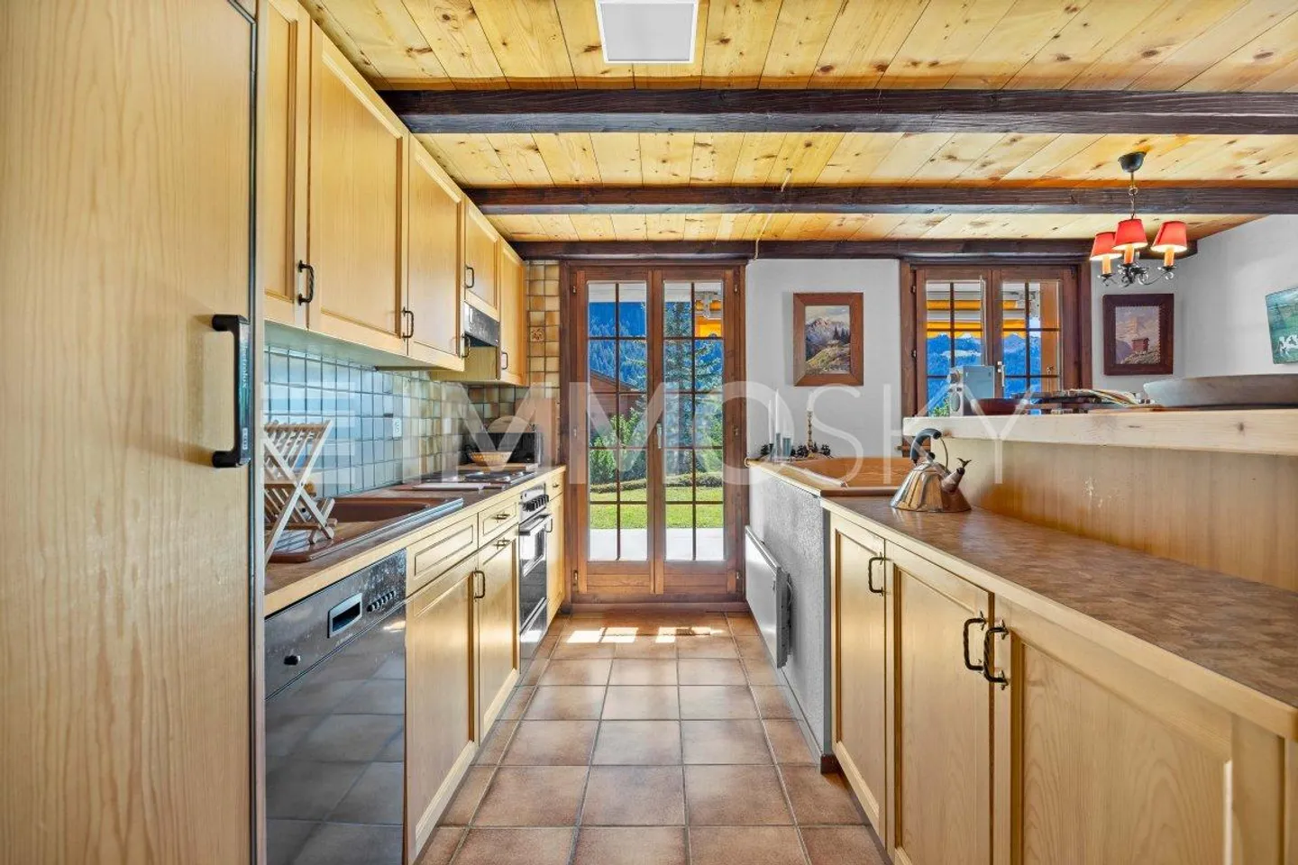Halb-Chalet in Diablerets mit 4,5 Zimmern zu verkaufen - Foto 4 von 5