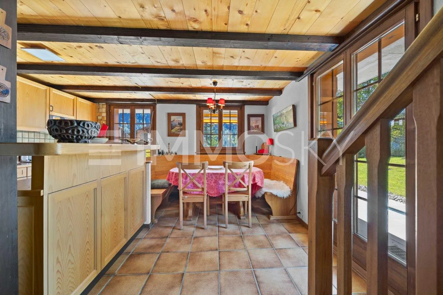 Halb-Chalet in Diablerets mit 4,5 Zimmern zu verkaufen - Foto 5 von 5