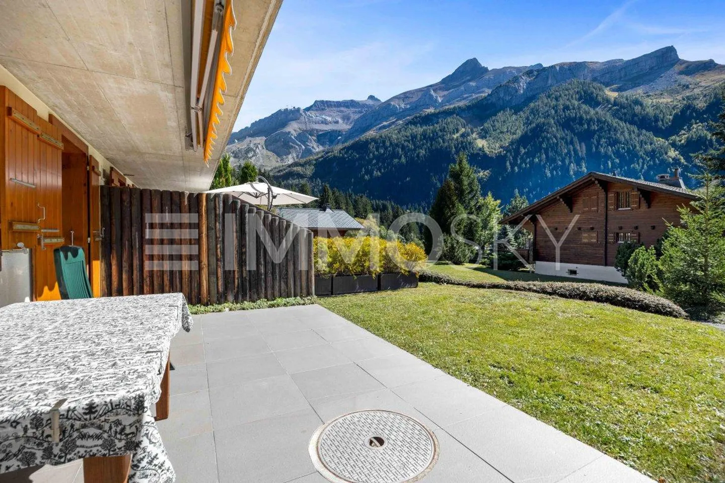 Halb-Chalet in Diablerets mit 4,5 Zimmern zu verkaufen - Foto 3 von 5