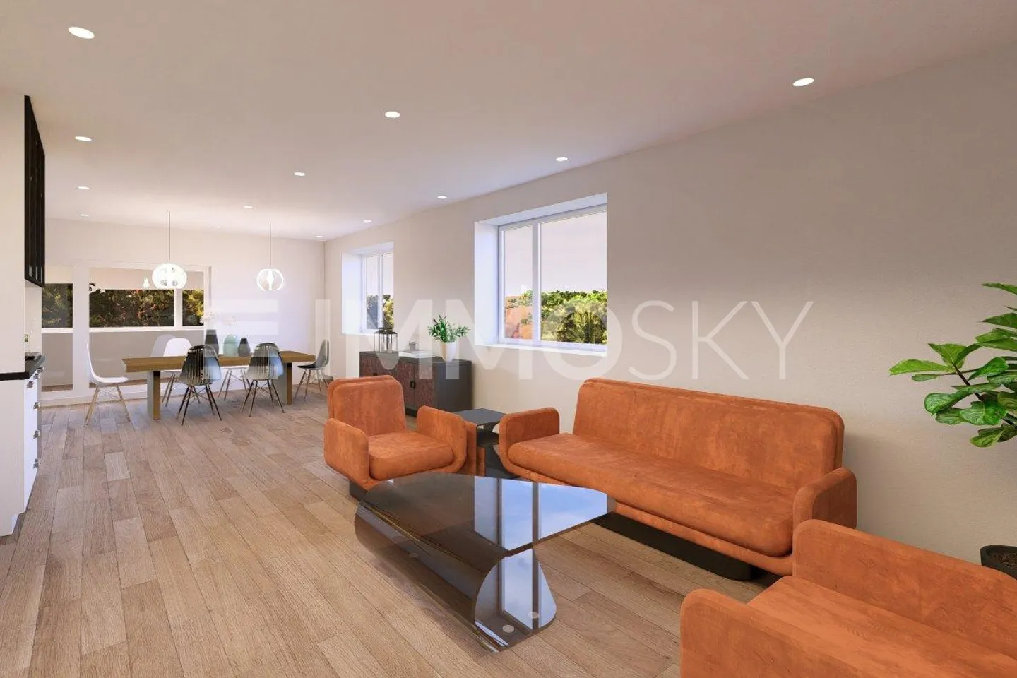 EXCLUSIVITÉ ! Appartement de standing dans une ferme rénovée - Photo 2 sur 5