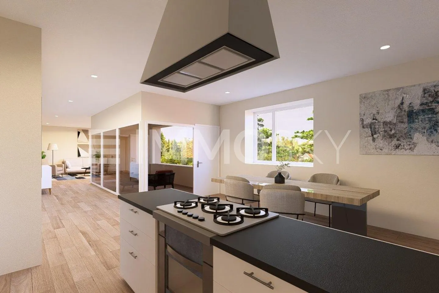 EXCLUSIVITY! Rare: 5.5 rooms of 179 m² in the heart of a renovated farm - Photo 1 of 5