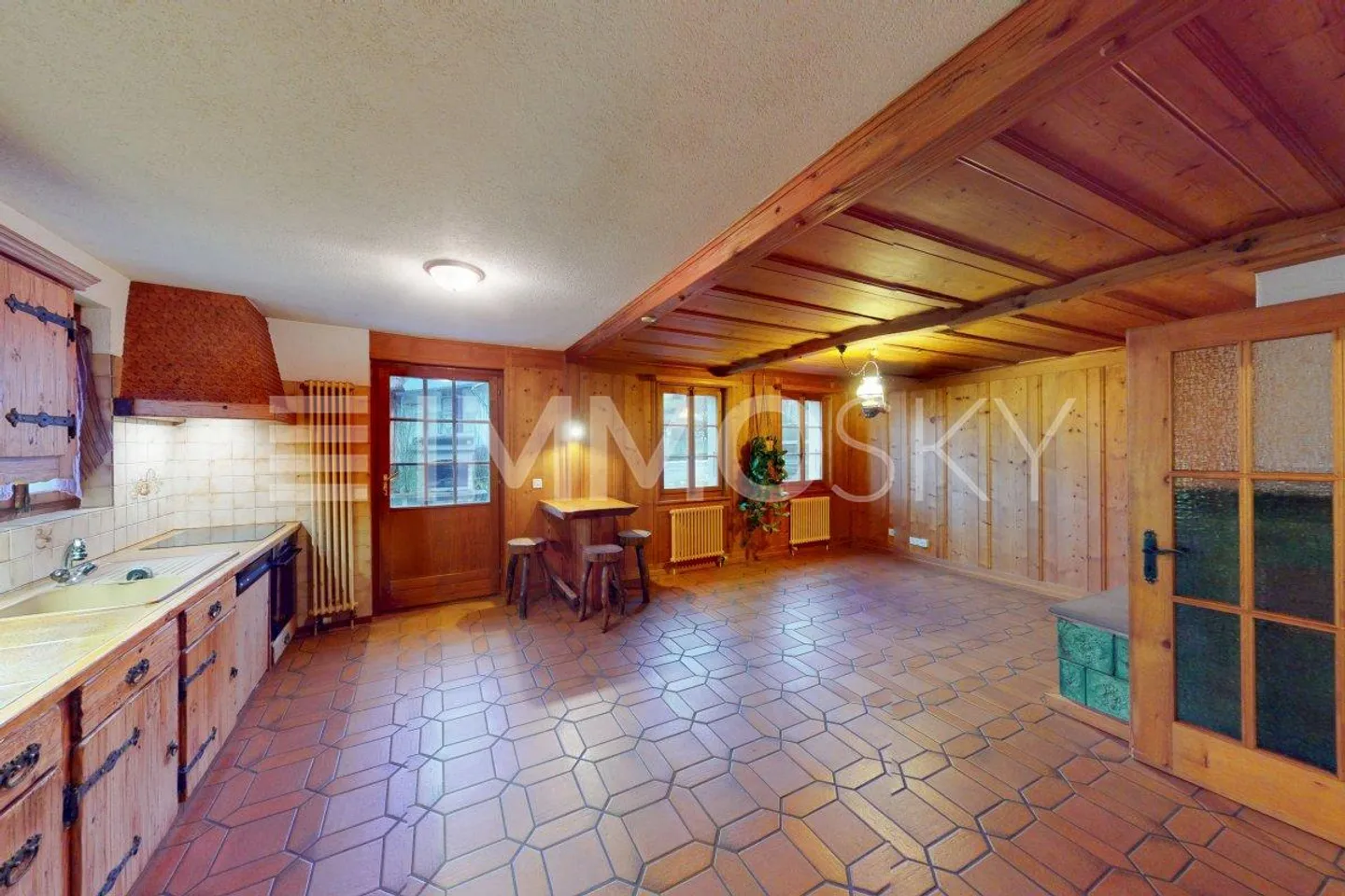 Casa di charme a Enney - 4,5 locali su 3 livelli da ristrutturare - Foto 2 di 5