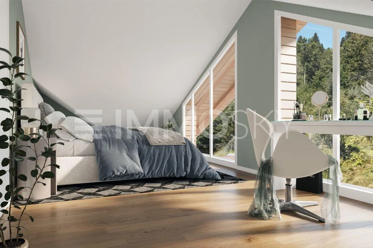 Exklusives Wohnen mit Fernblick auf den See - Photo 4 sur 5