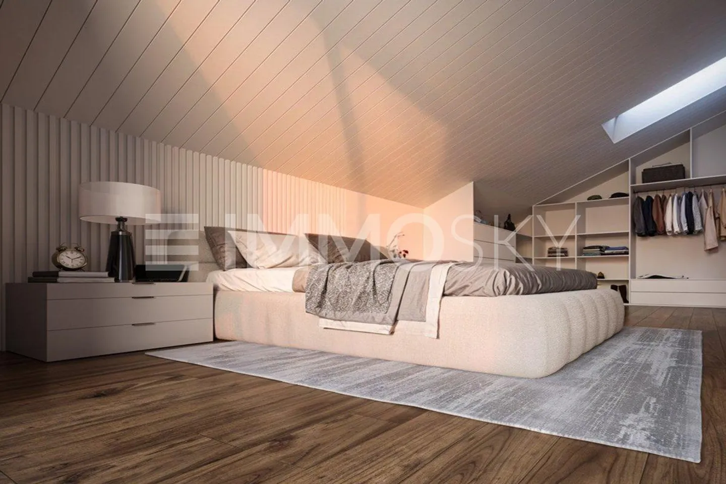 Spacieux 4.5 en duplex neuf avec grande terrasse ! - Foto 4 von 5